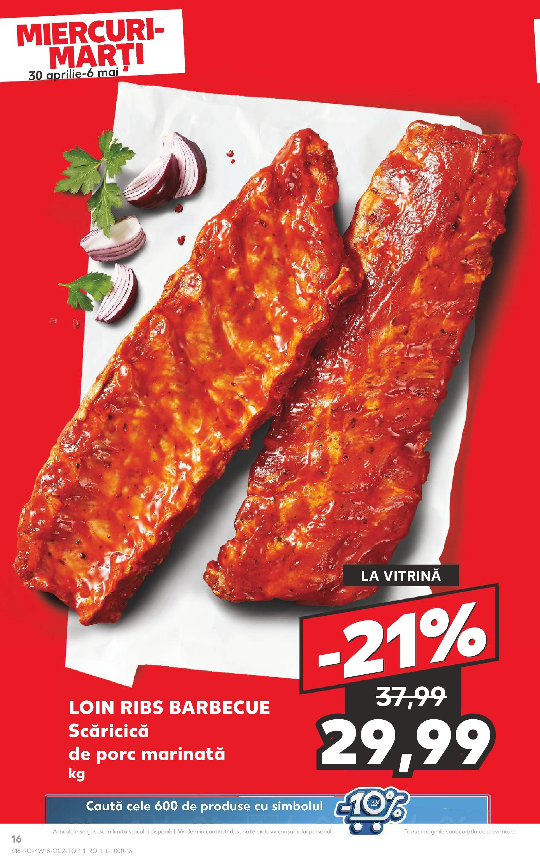 Catalog Kaufland 30 Aprilie - 6 Mai 2025 | Pagina 16 | Produse: Vitrină