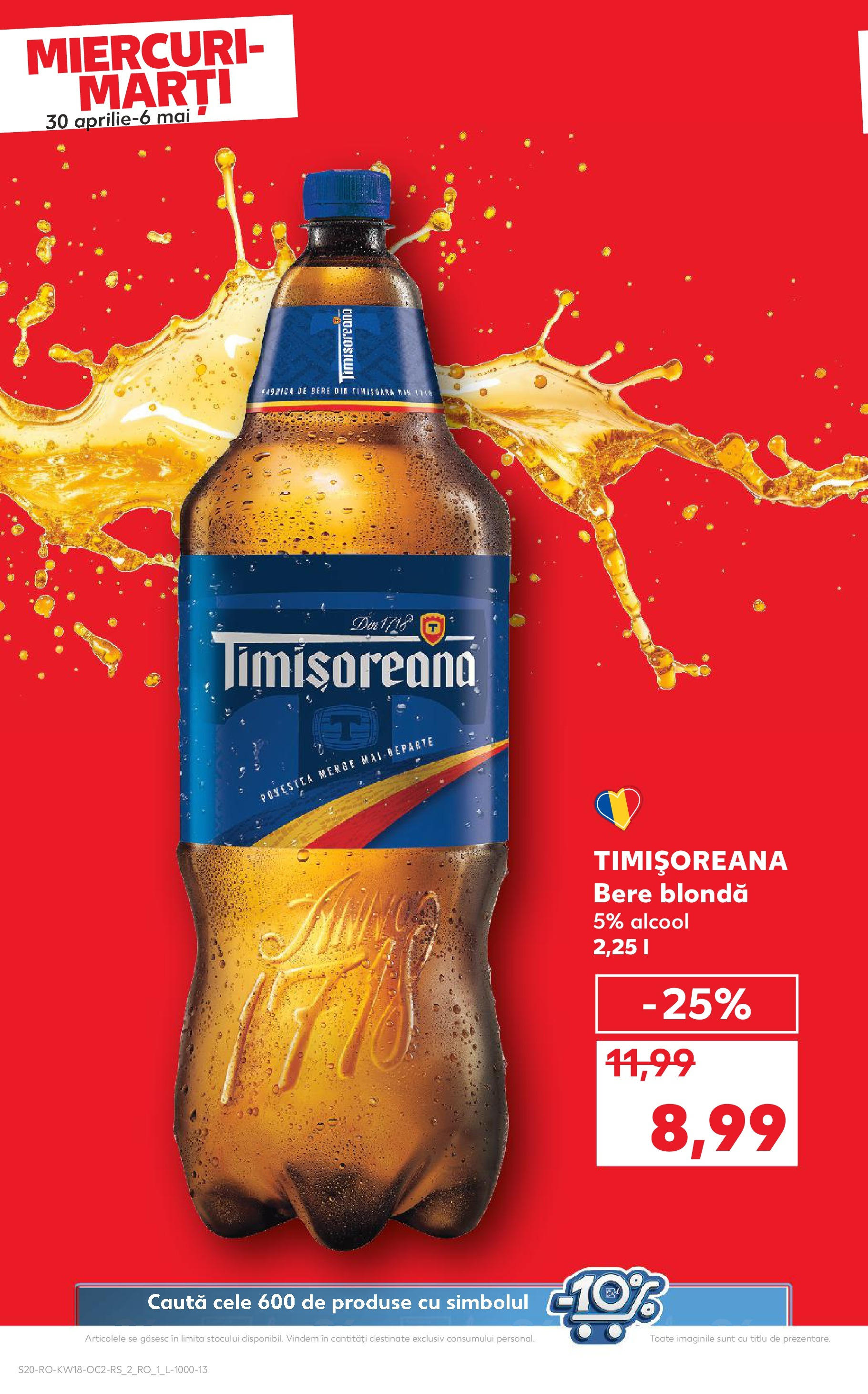 Catalog Kaufland 30 Aprilie - 6 Mai 2025 | Pagina 20 | Produse: Bere