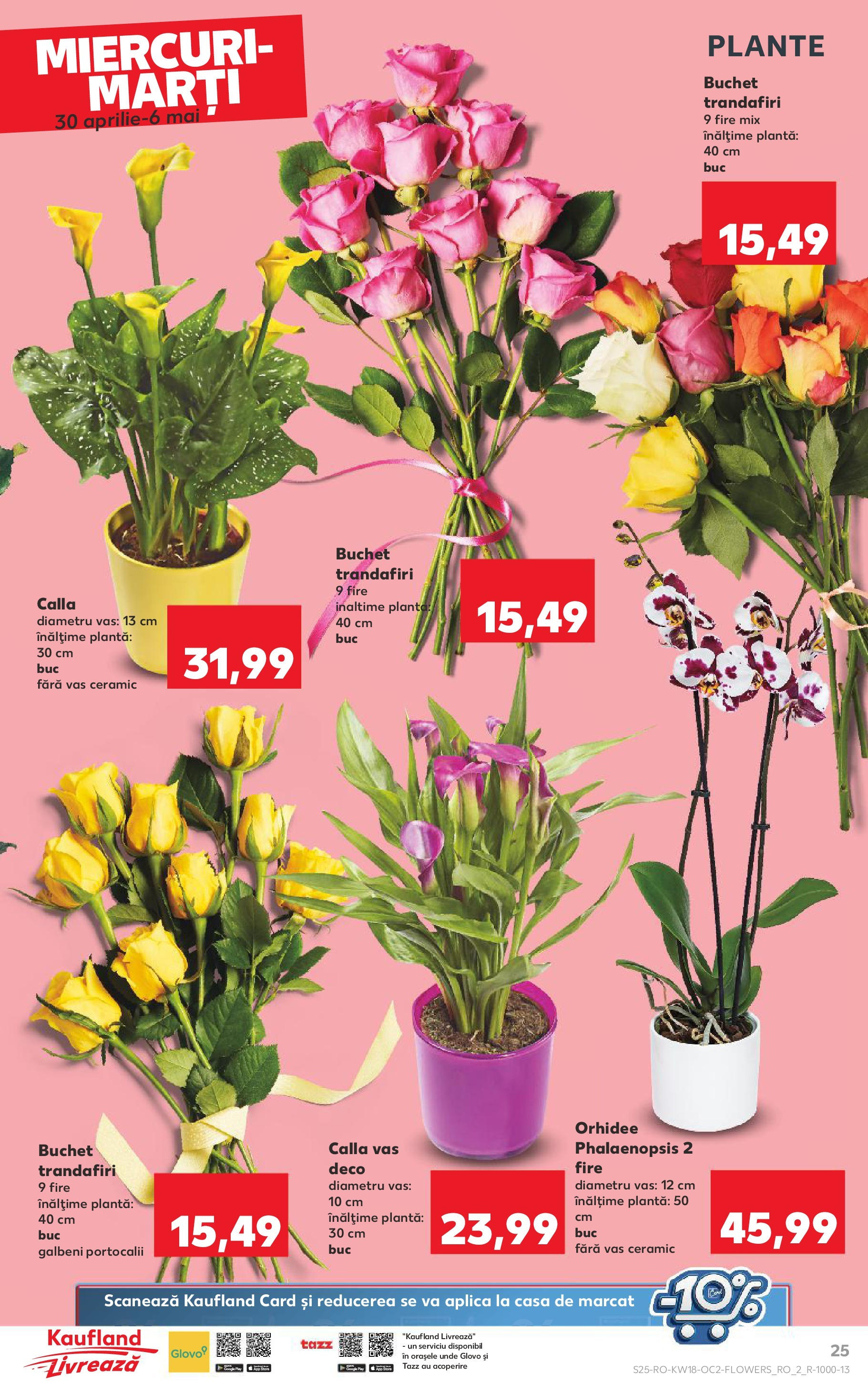 Catalog Kaufland 30 Aprilie - 6 Mai 2025 | Pagina 25 | Produse: Orhidee