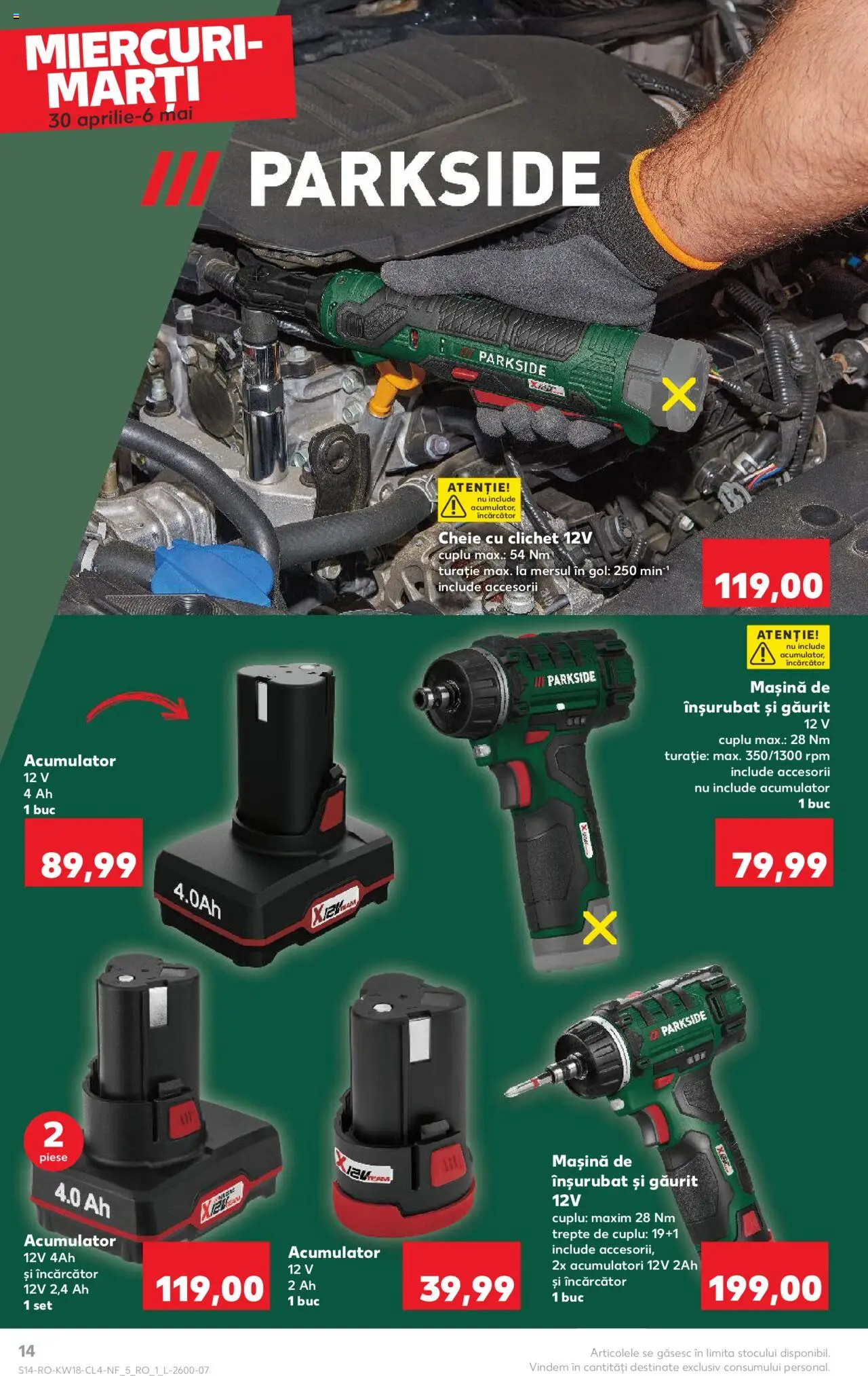 Catalog Kaufland 30 Aprilie - 6 Mai 2025 | Pagina 14 | Produse: Încărcător