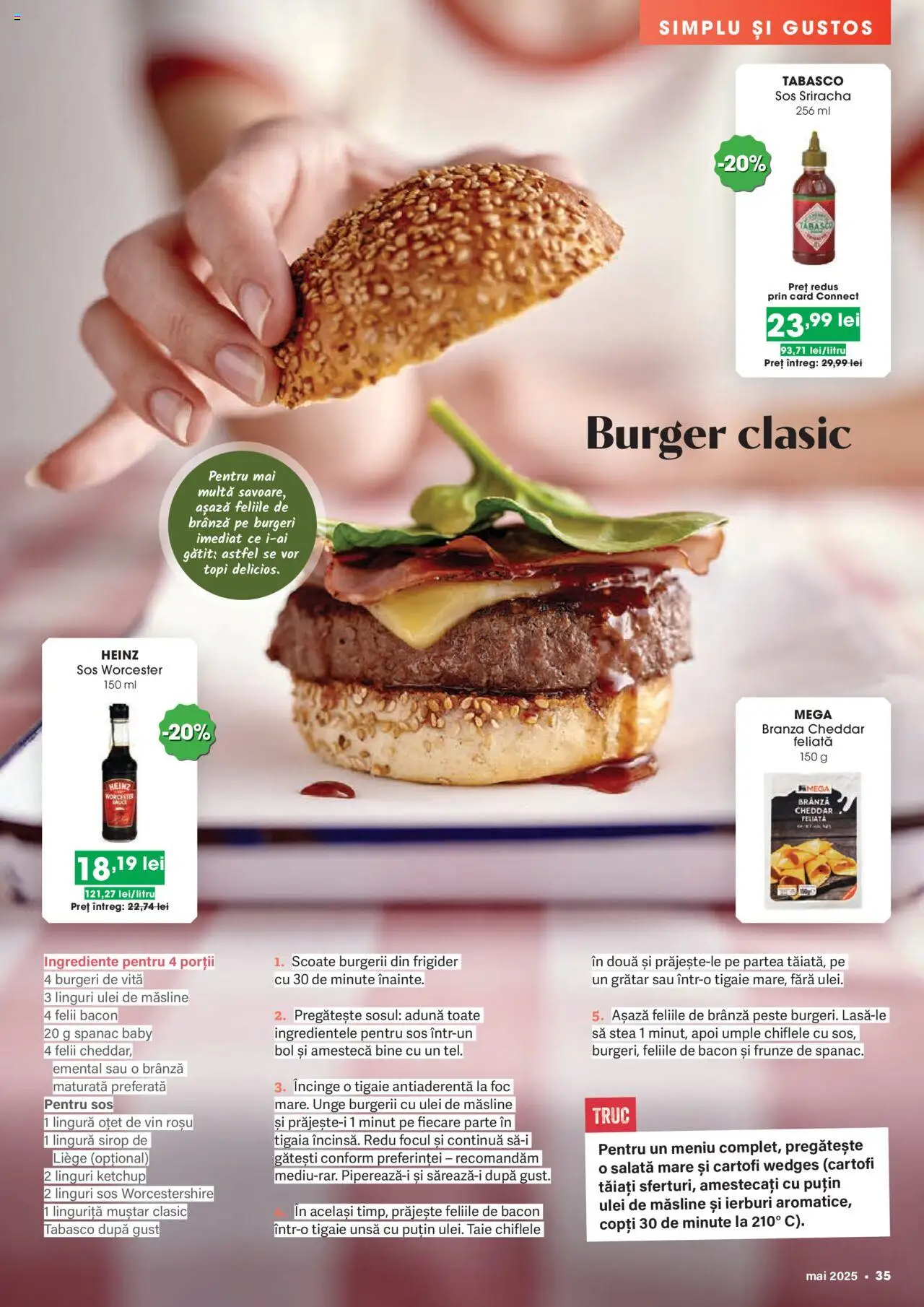 Catalog Mega Image 1 - 27 Mai 2025 | Pagina 35 | Produse: Eğitim ve Zeka Geliştirici Oyuncaklar, Bacon, Ulei, Pește