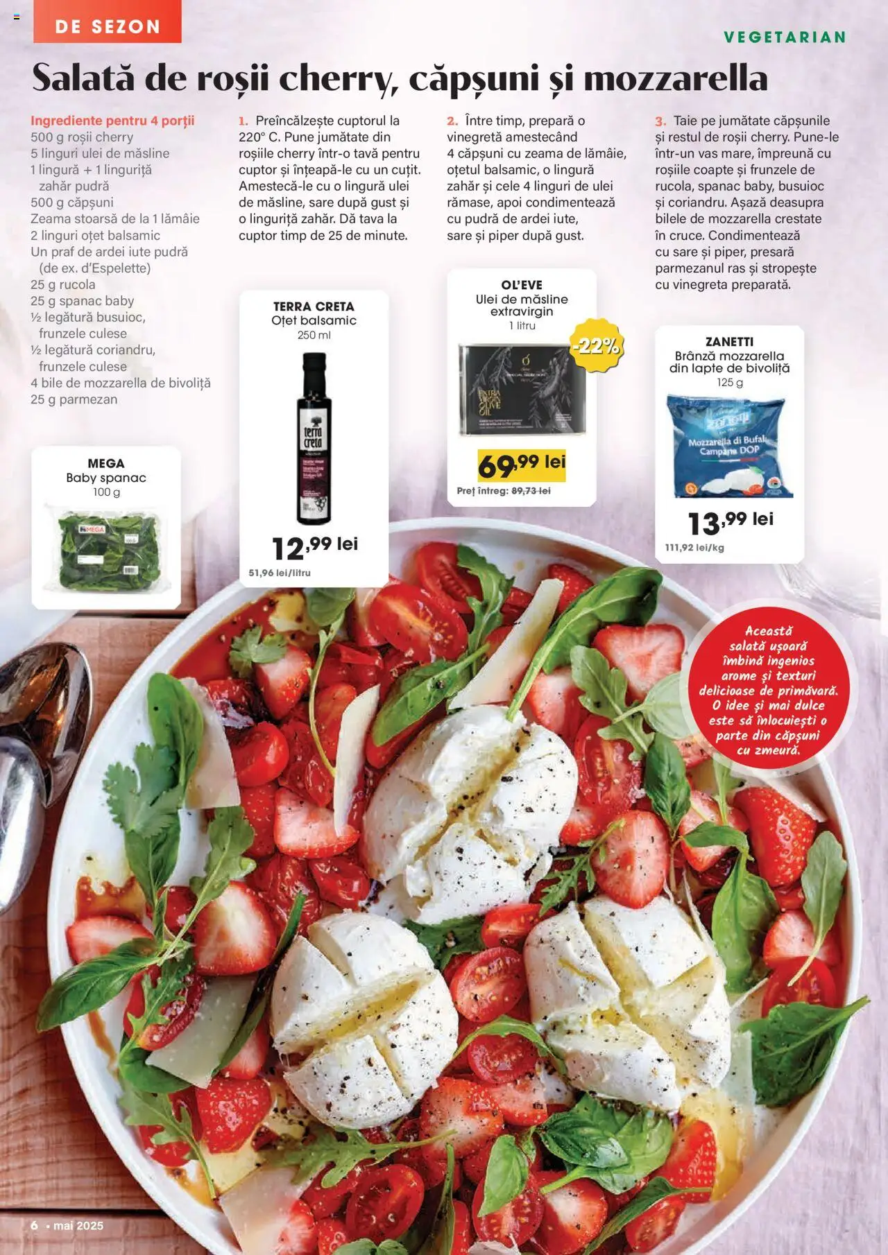 Catalog Mega Image 1 - 27 Mai 2025 | Pagina 6 | Produse: Ardei, Ardei iute, Lapte, Salată