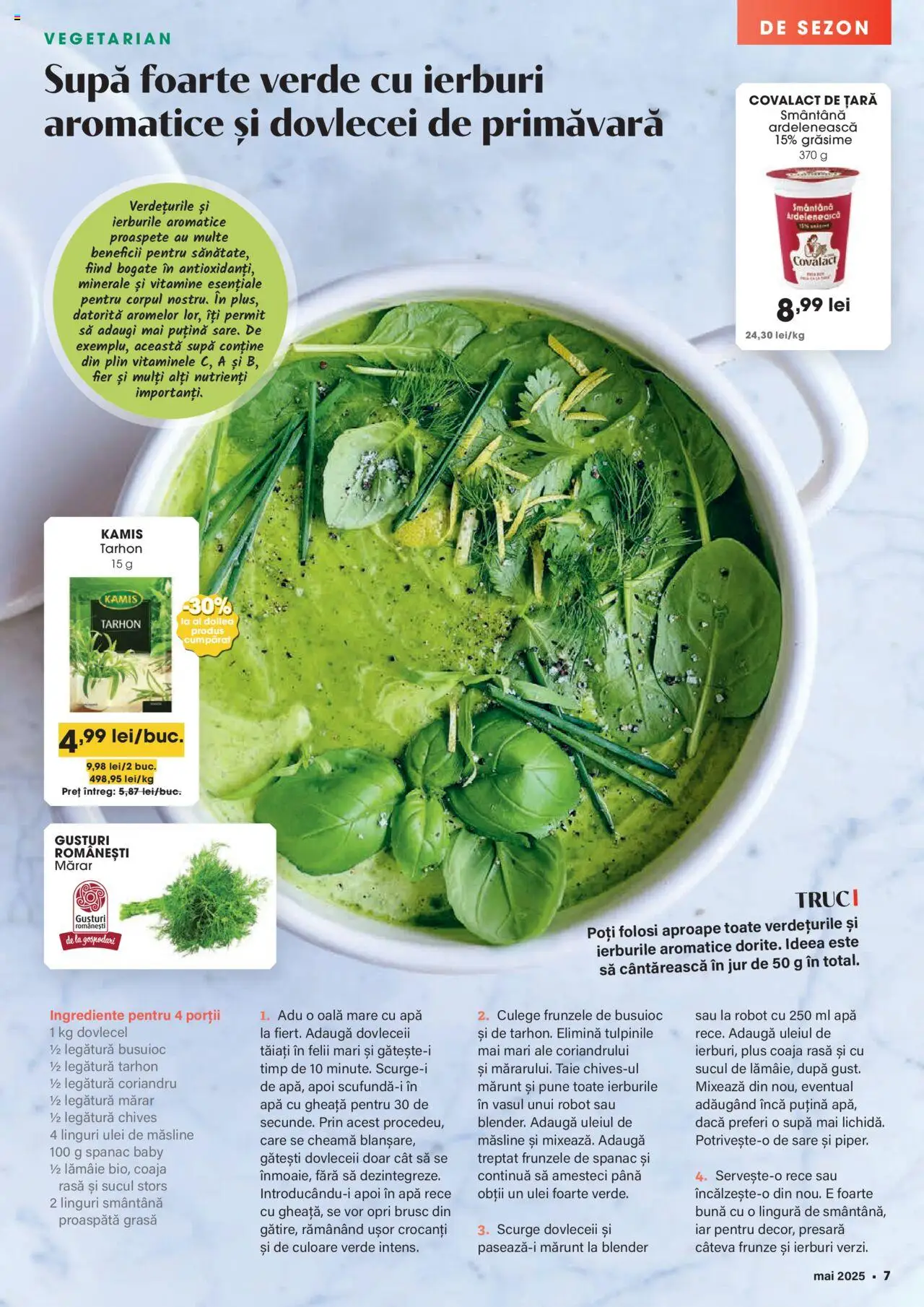 Catalog Mega Image 1 - 27 Mai 2025 | Pagina 7 | Produse: Oală, Apă, Sare, Lămâie