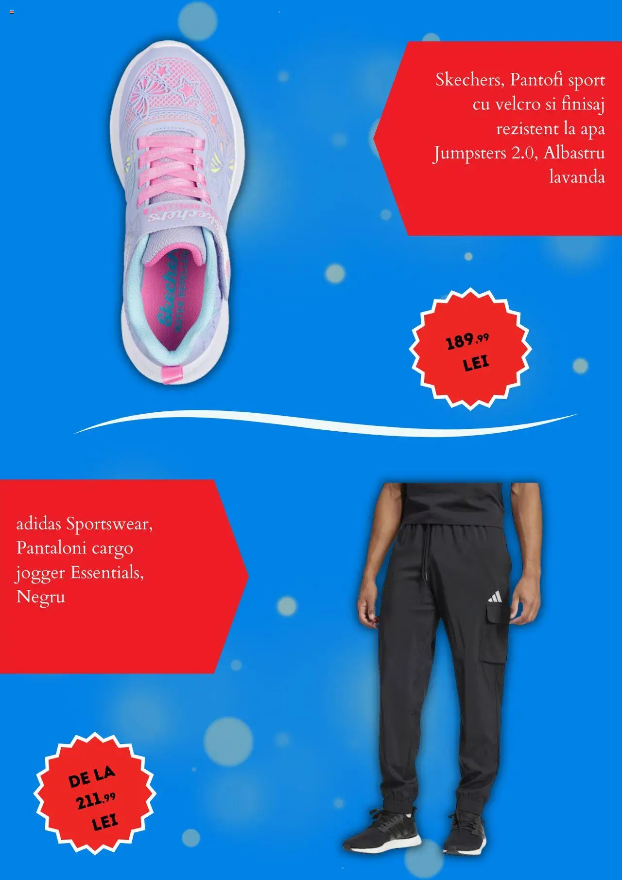 Catalog eMag 29 Aprilie - 26 Mai 2025 | Pagina 3 | Produse: Pantofi, Pantaloni, Apă