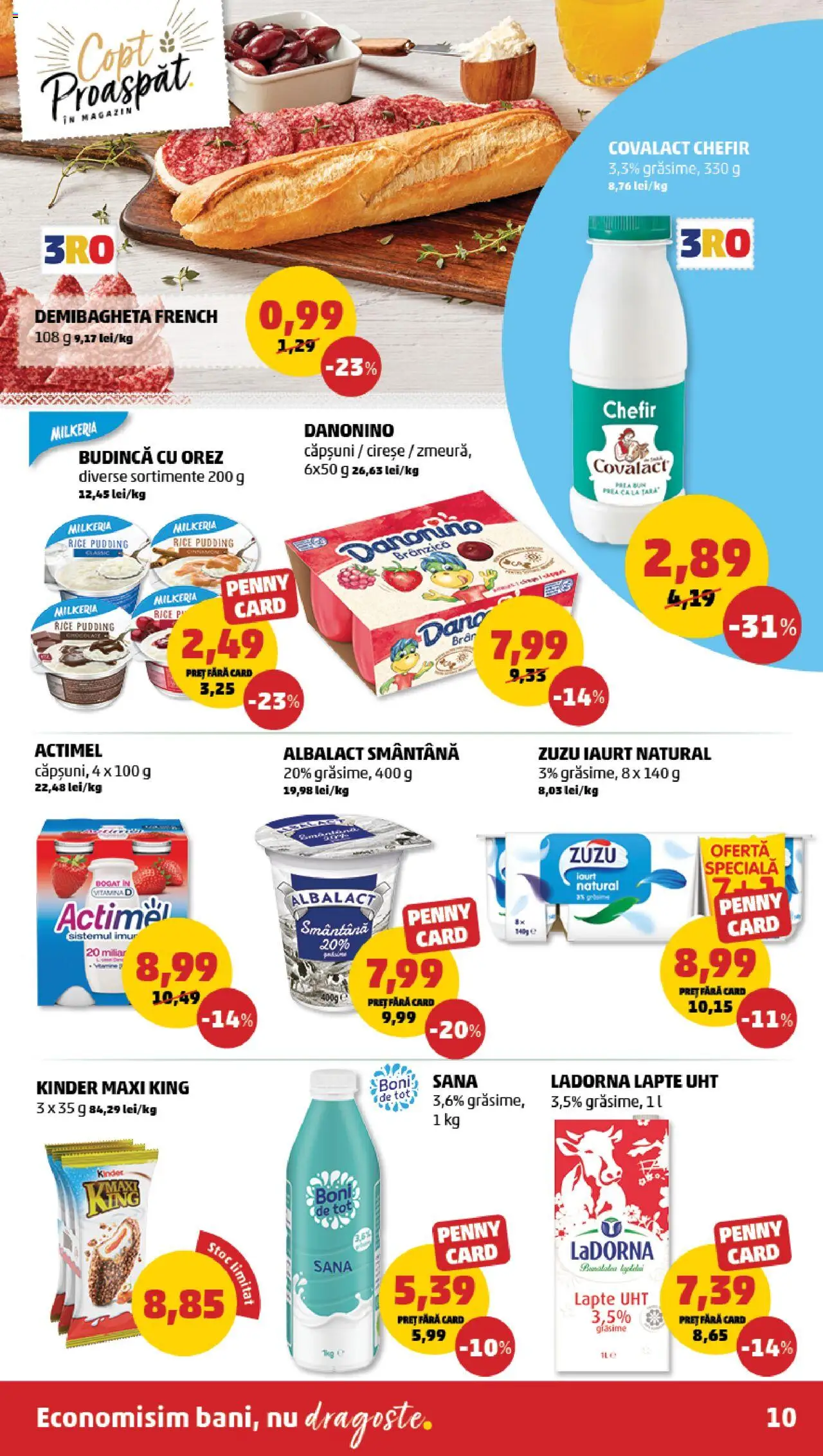Catalog PENNY Market 30 Aprilie - 6 Mai 2025 | Pagina 10 | Produse: Lapte, Iaurt, Smântână, Cireșe
