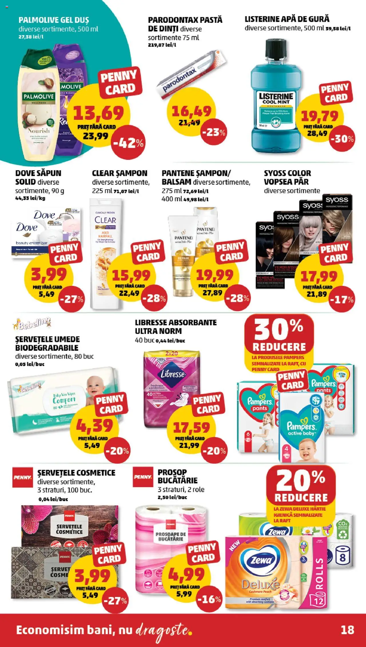 Catalog PENNY Market 30 Aprilie - 6 Mai 2025 | Pagina 18 | Produse: Vopsea, Săpun, Șervețele umede, Absorbante