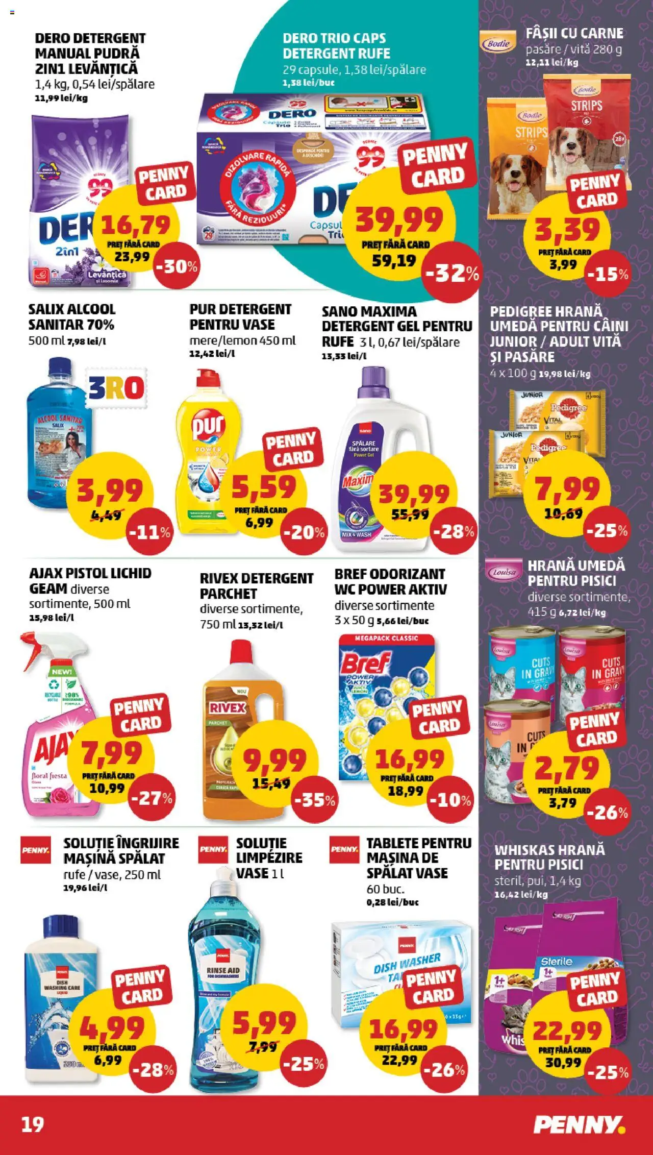 Catalog PENNY Market 30 Aprilie - 6 Mai 2025 | Pagina 19 | Produse: Parchet, Pudră, Detergent
