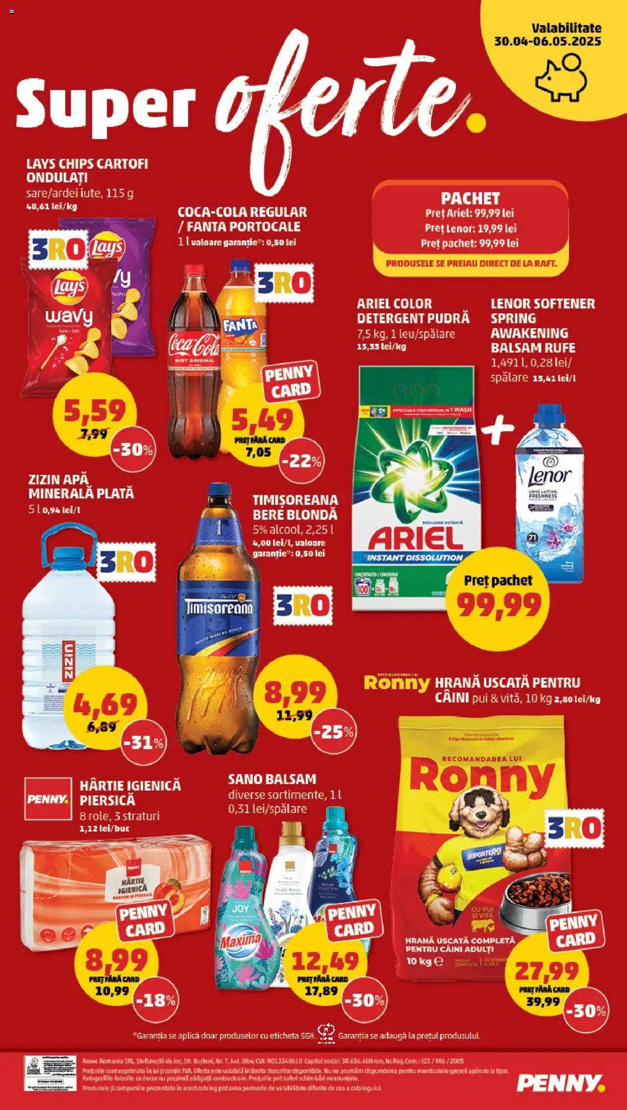 Catalog PENNY Market 30 Aprilie - 6 Mai 2025 | Pagina 20 | Produse: Yazı tahtası kalemi, Balsam, Cartofi, Apă