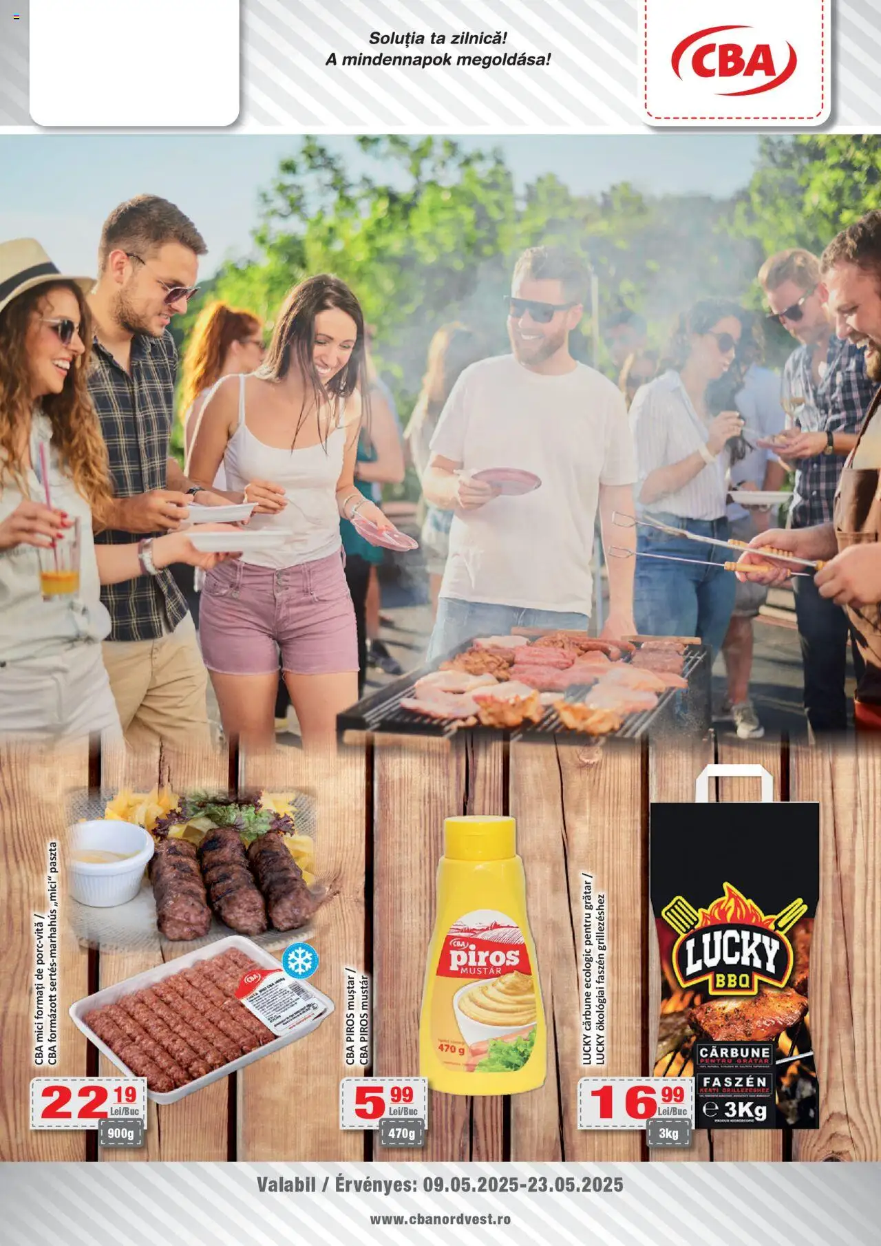 Catalog CBA 9 - 23 Mai 2025 | Pagina 1 | Produse: Grătar, Mici, Muștar