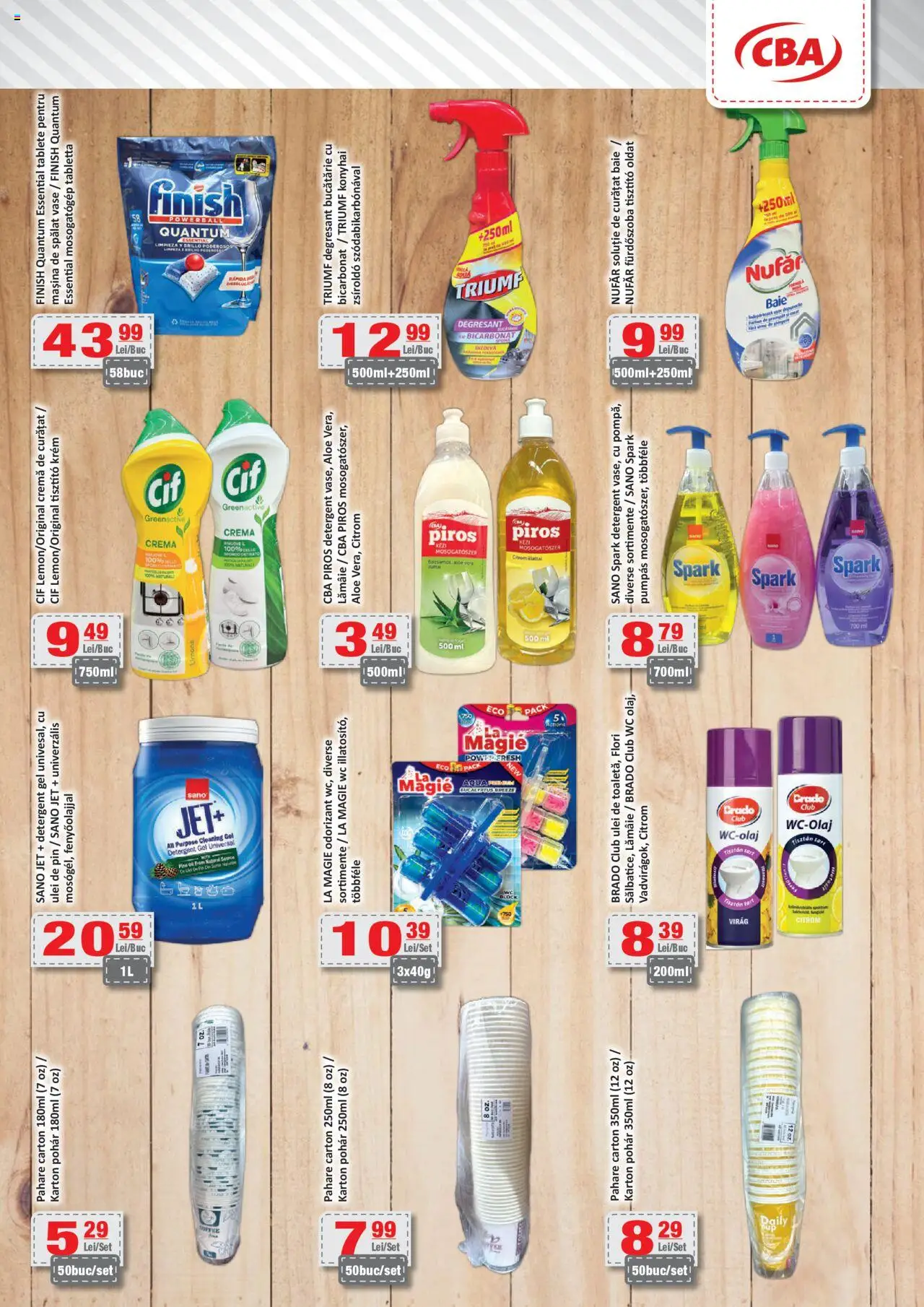 Catalog CBA 9 - 23 Mai 2025 | Pagina 11 | Produse: Mașină De Spălat, Pahare, Cremă, Ulei