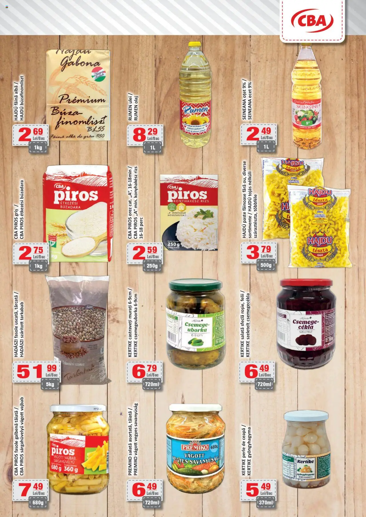 Catalog CBA 9 - 23 Mai 2025 | Pagina 5 | Produse: Ulei, Făină, Paste, Salată