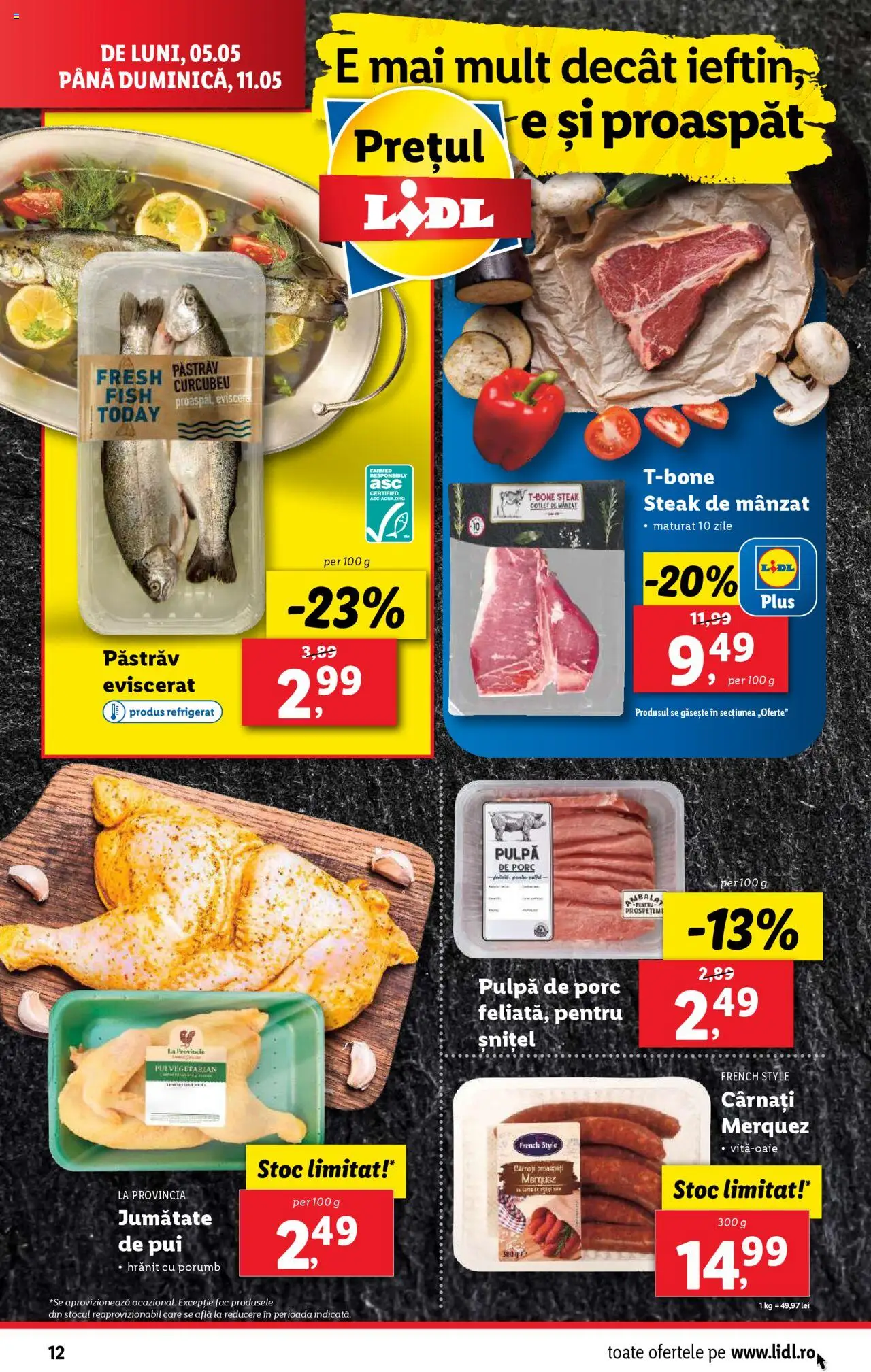 Catalog LIDL 5 - 11 Mai 2025 | Pagina 12 | Produse: Delgeç, Lait de coco, Hacıyatmaz Kedi Oyuncağı, Porumb