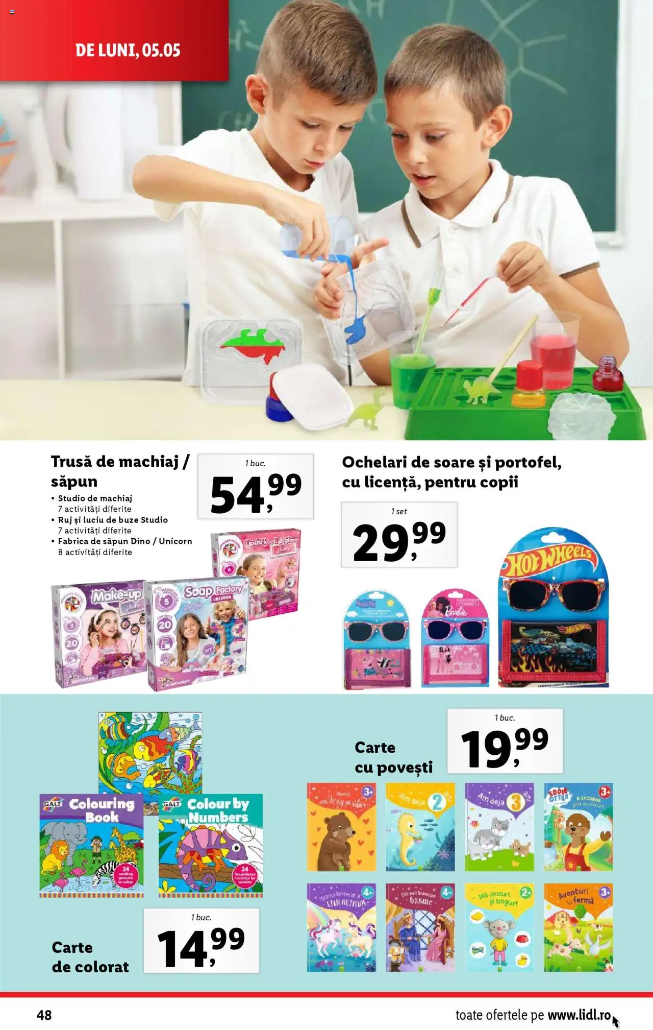 Catalog LIDL 5 - 11 Mai 2025 | Pagina 48 | Produse: Ochelari, Ruj, Luciu de buze, Săpun