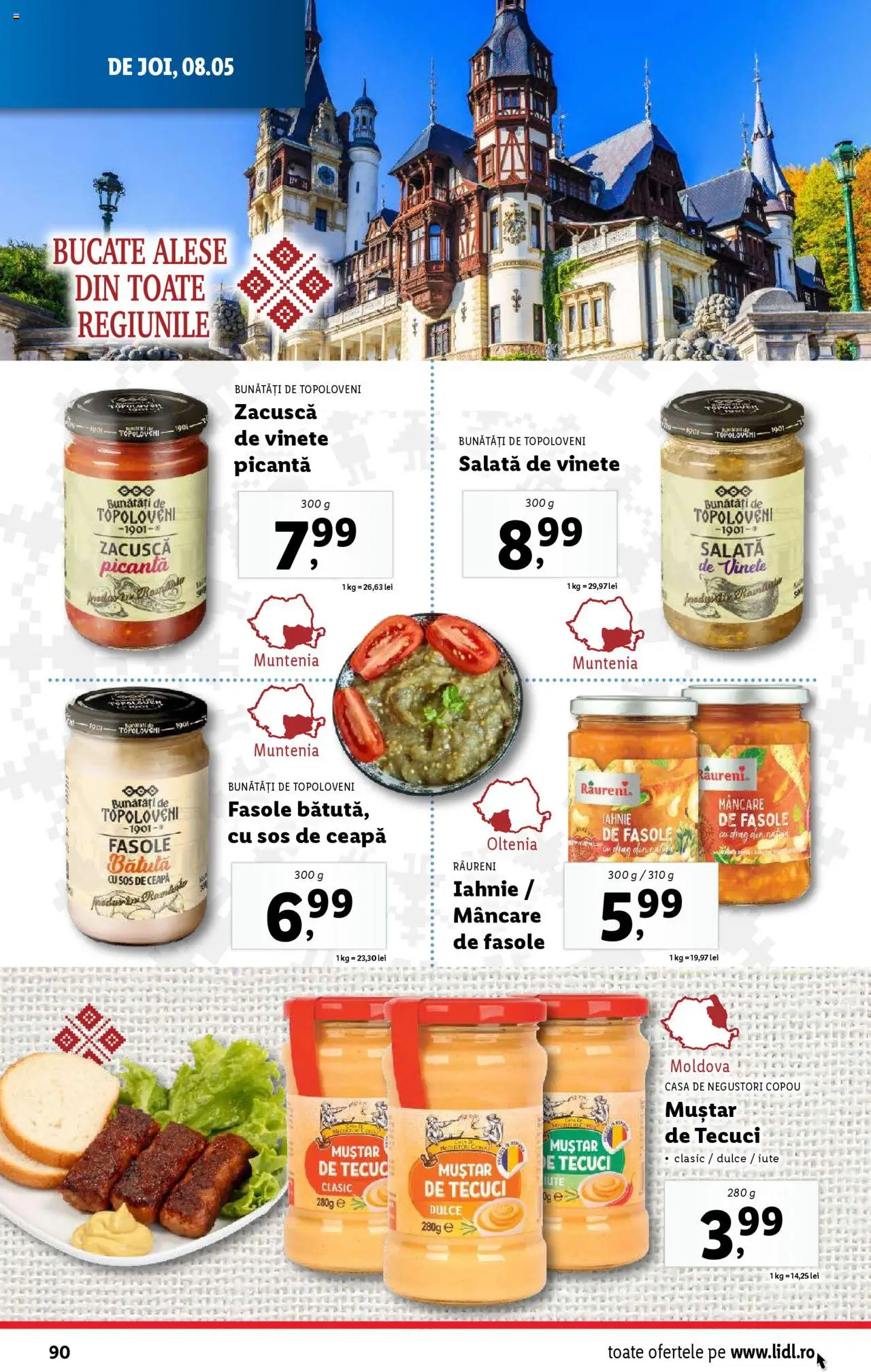 Catalog LIDL 5 - 11 Mai 2025 | Pagina 90 | Produse: Muștar, Salată, Zacuscă, Ceapă