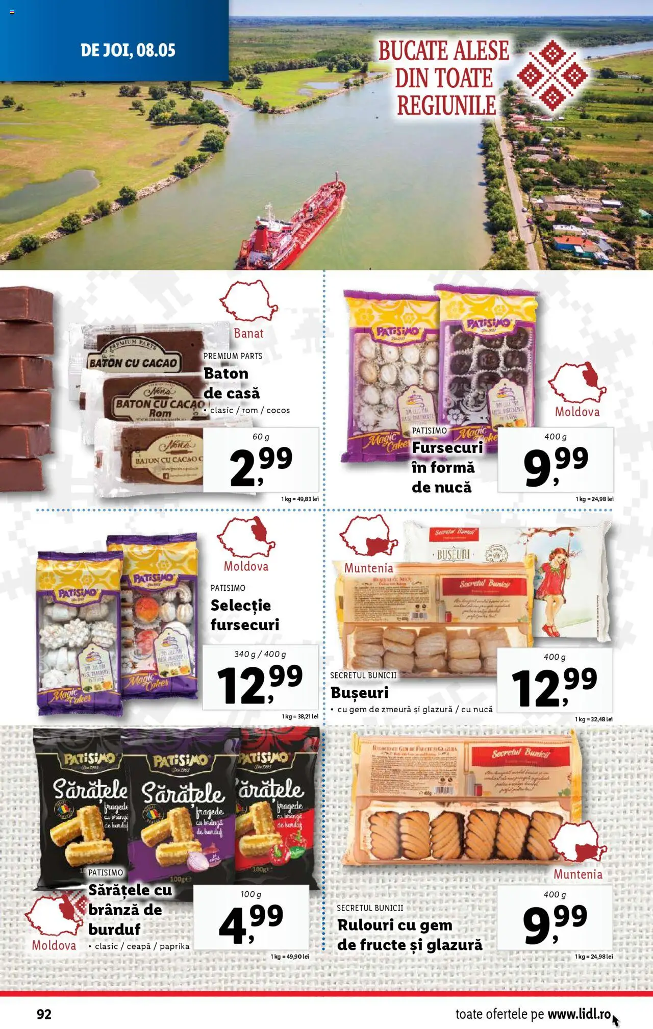 Catalog LIDL 5 - 11 Mai 2025 | Pagina 92 | Produse: Zmeură, Gem, Rom, Ceapă