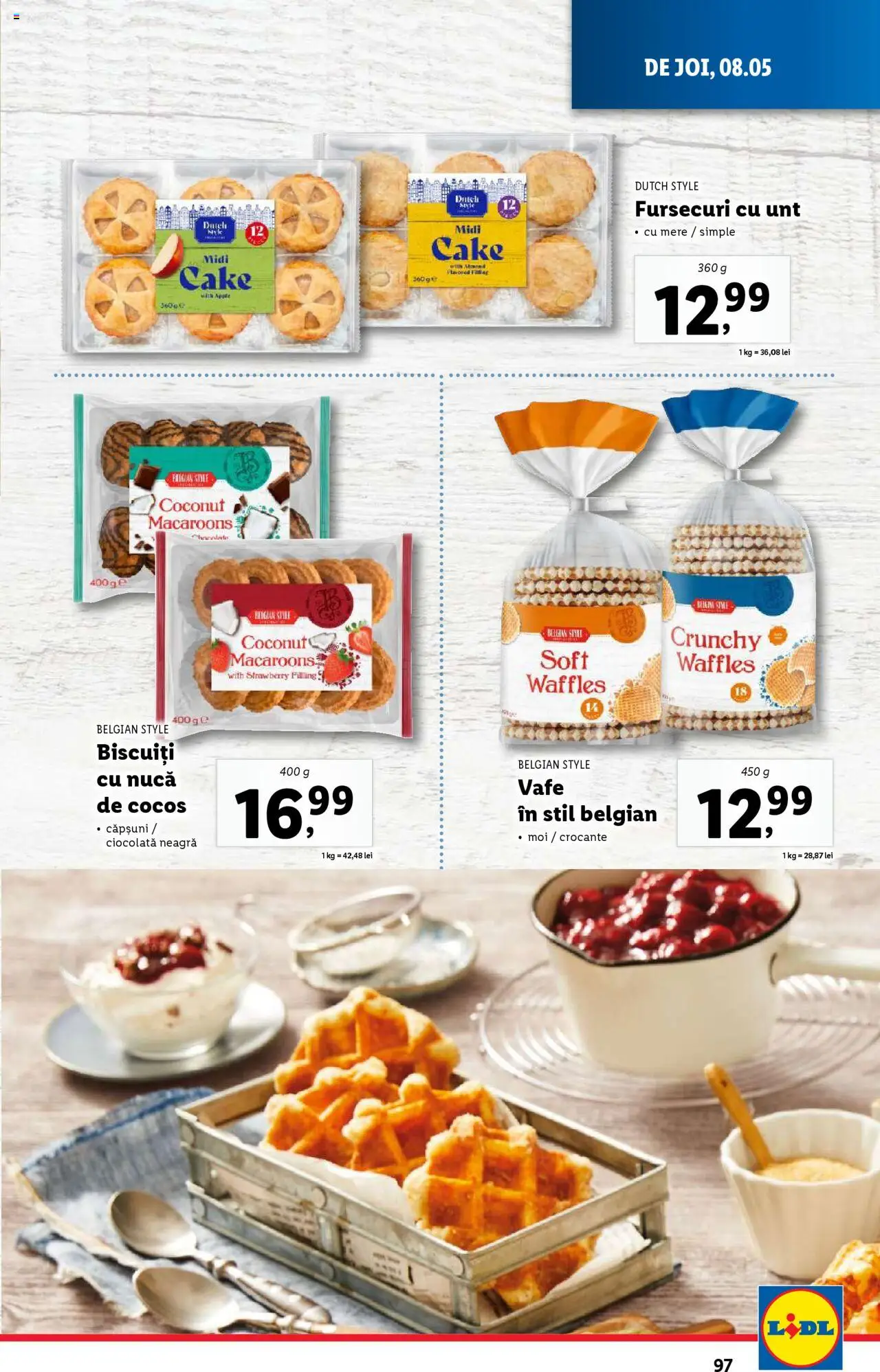 Catalog LIDL 5 - 11 Mai 2025 | Pagina 97 | Produse: Unt, Ciocolată, Mere, Biscuiți