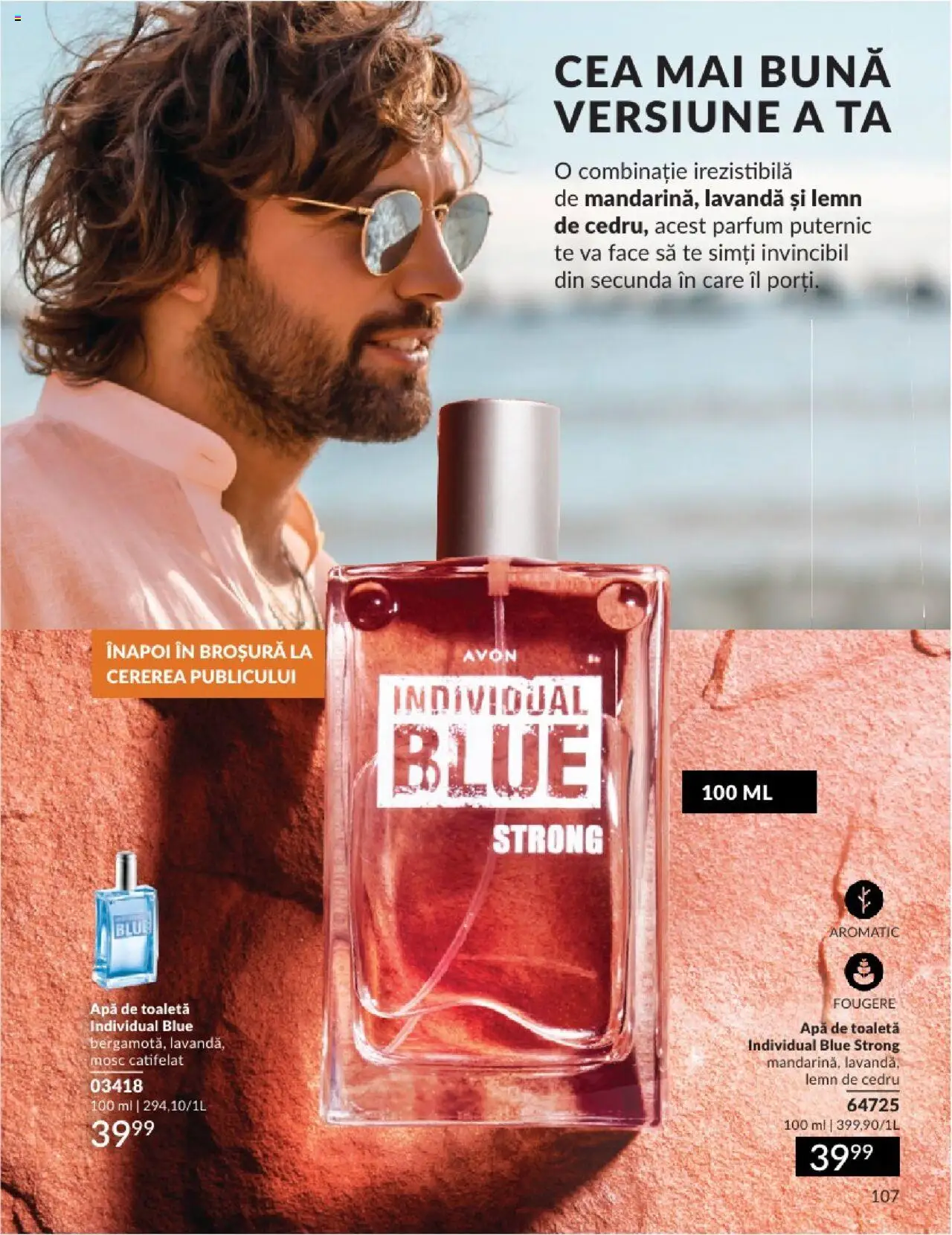 Catalog Avon 1 - 31 Mai 2025 | Pagina 107 | Produse: Toaletă, Parfum, Apă de toaletă, Apă