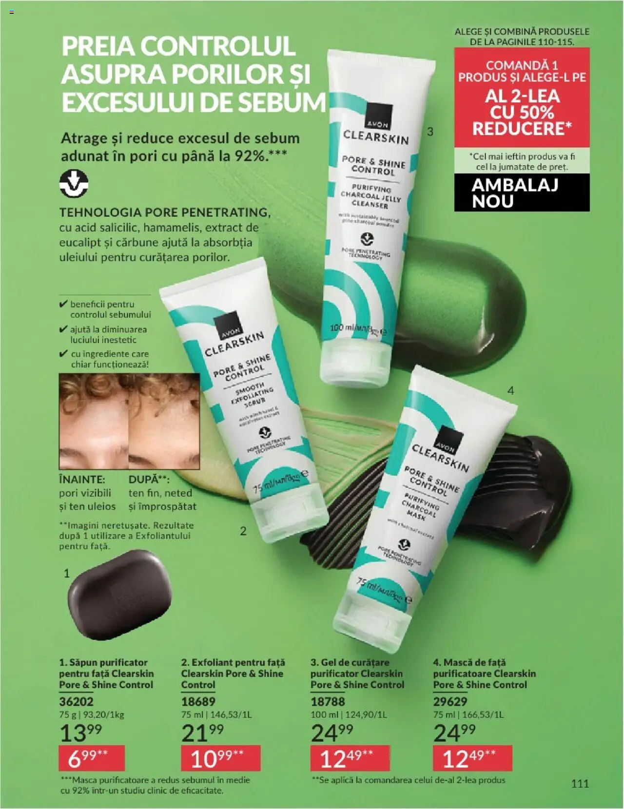 Catalog Avon 1 - 31 Mai 2025 | Pagina 111 | Produse: Exfoliant, Gel de curățare, Scrub, Săpun