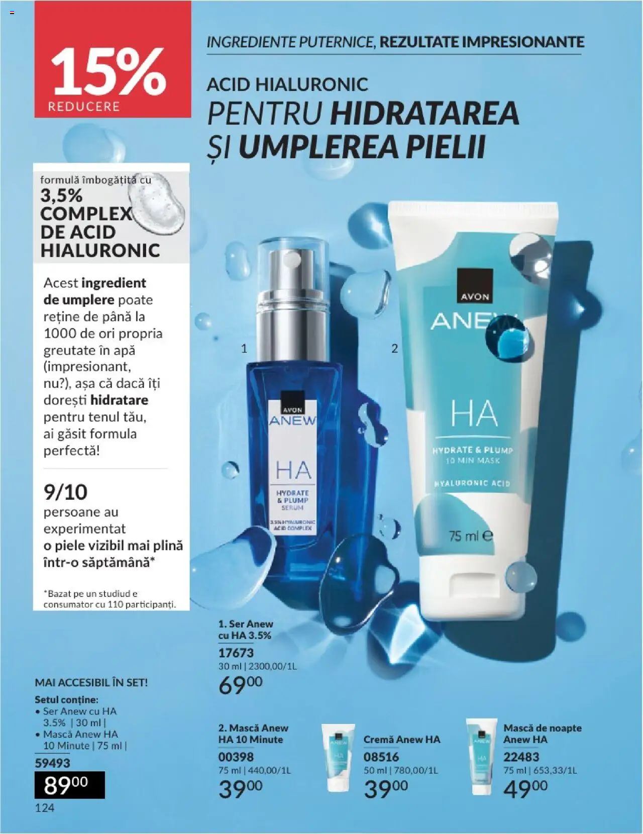 Catalog Avon 1 - 31 Mai 2025 | Pagina 124 | Produse: Serum, Cremă, Apă