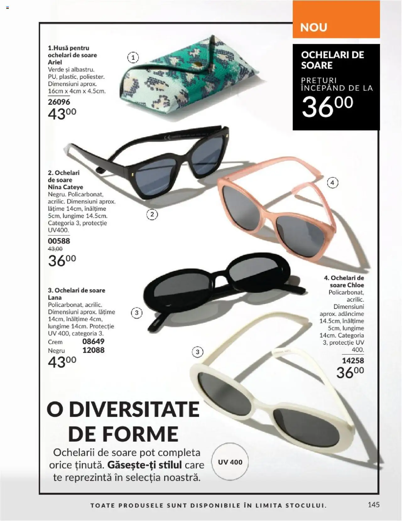 Catalog Avon 1 - 31 Mai 2025 | Pagina 145 | Produse: Ochelari, Ochelari de soare