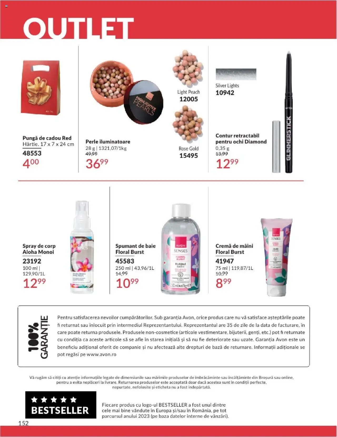 Catalog Avon 1 - 31 Mai 2025 | Pagina 152 | Produse: Akrilik boya, Cremă de mâini, Bornoz takımı, Spumant de baie