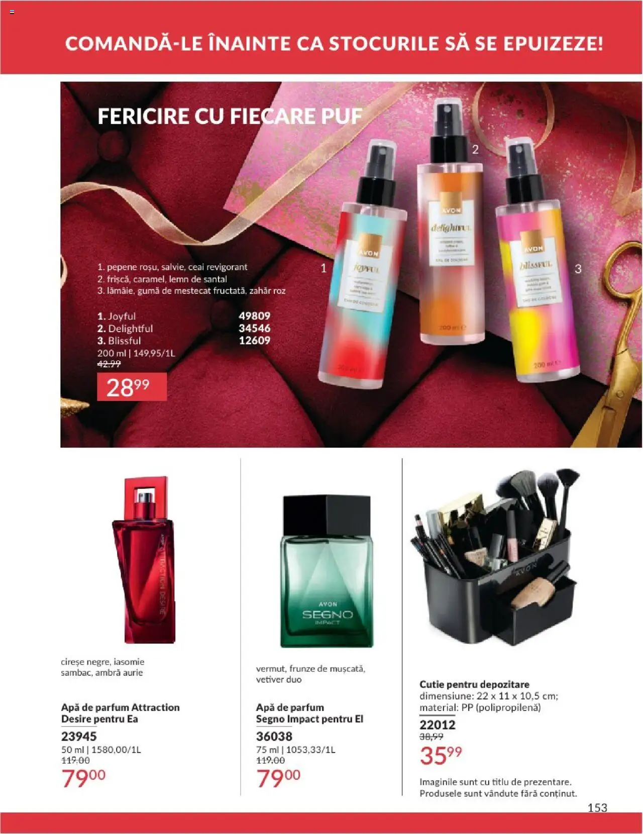 Catalog Avon 1 - 31 Mai 2025 | Pagina 153 | Produse: Cutie, Parfum, Cutie pentru depozitare, Peluş Köpek Yatağı