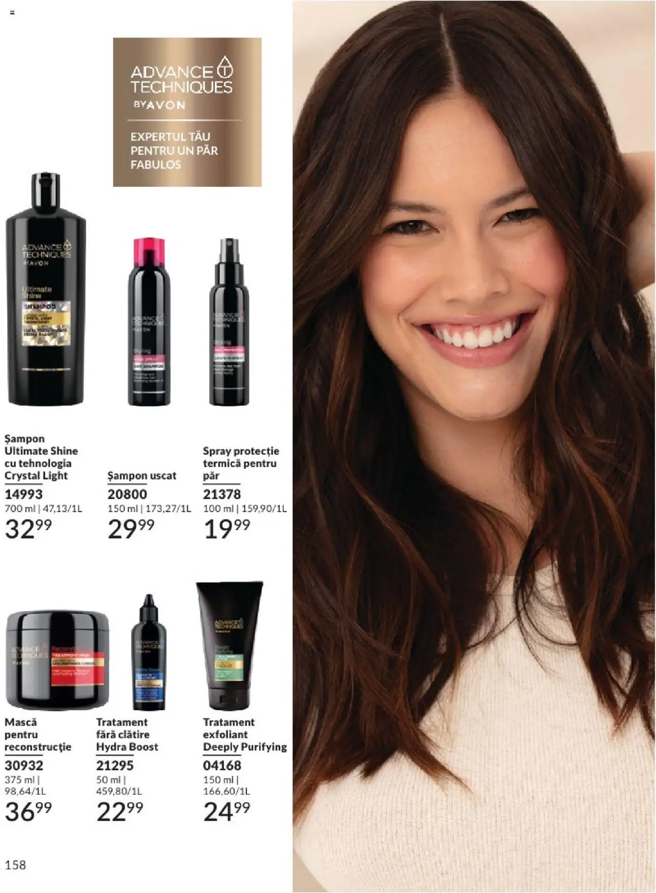 Catalog Avon 1 - 31 Mai 2025 | Pagina 158 | Produse: Exfoliant, Șampon, Șampon uscat