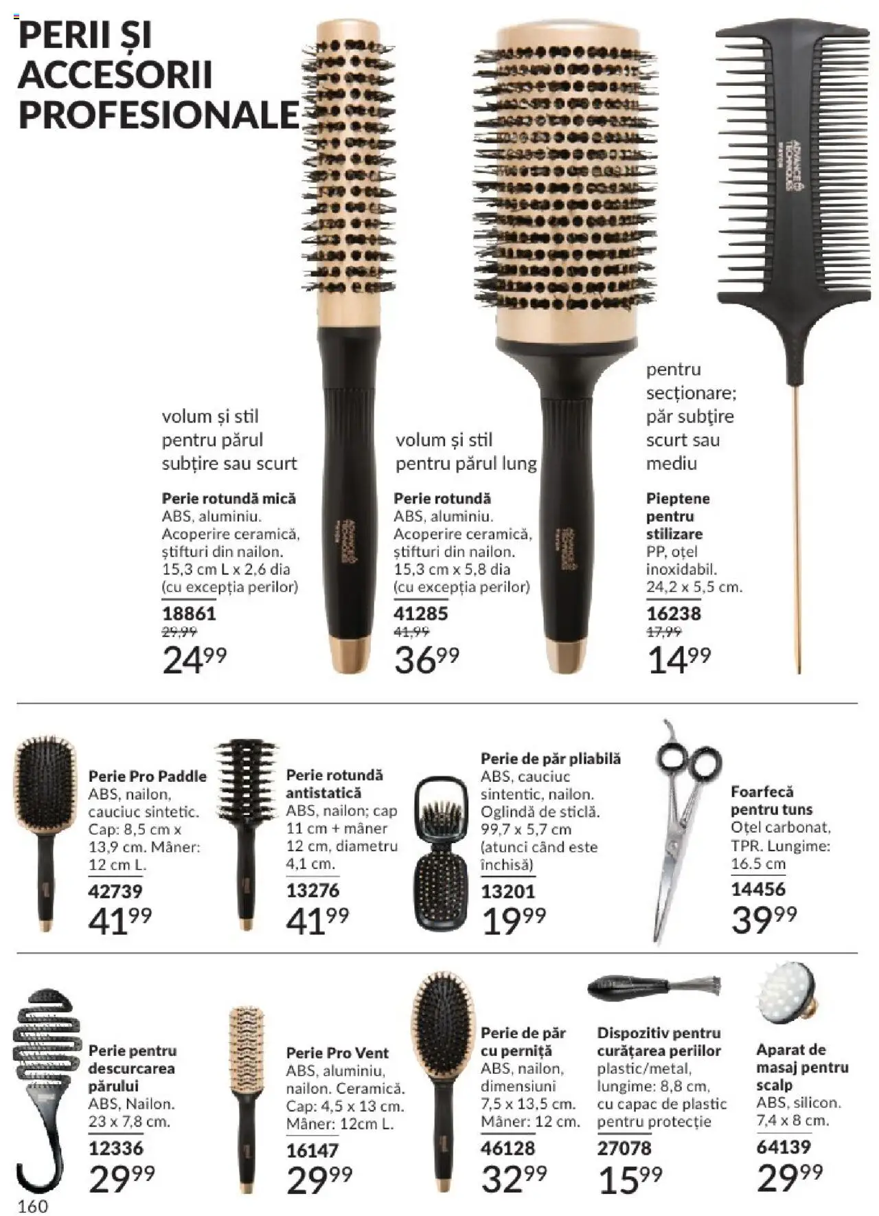 Catalog Avon 1 - 31 Mai 2025 | Pagina 160 | Produse: Perie de păr, Mâner, Oglindă, Perie