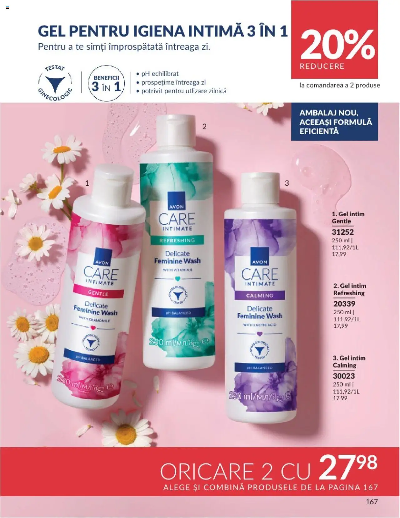 Catalog Avon 1 - 31 Mai 2025 | Pagina 167 | Produse: Gel intim