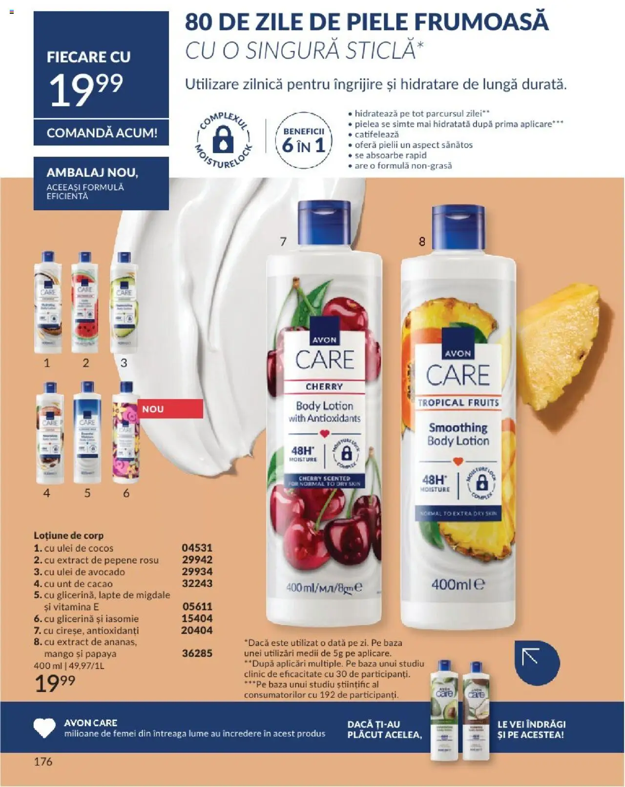 Catalog Avon 1 - 31 Mai 2025 | Pagina 176 | Produse: Migdale, Ulei, Avocado, Boncuklu Oyuncakları