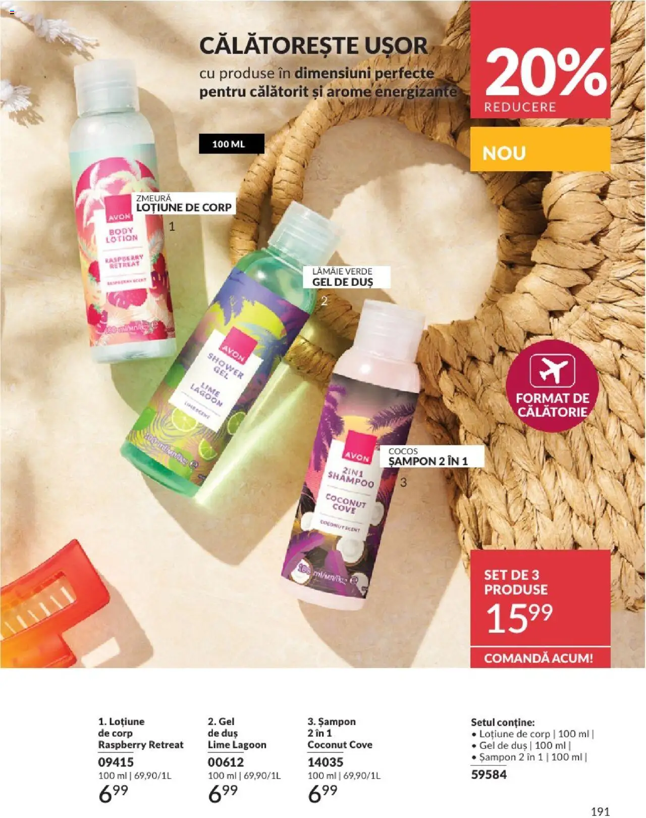 Catalog Avon 1 - 31 Mai 2025 | Pagina 191 | Produse: Zmeură, Body, Șampon, Lămâie