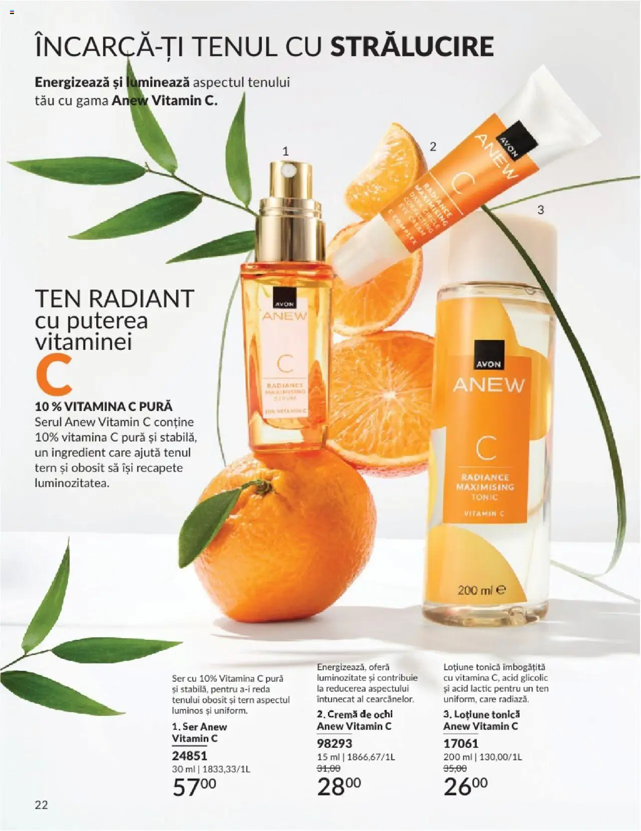 Catalog Avon 1 - 31 Mai 2025 | Pagina 22 | Produse: Loțiune tonică, Cremă