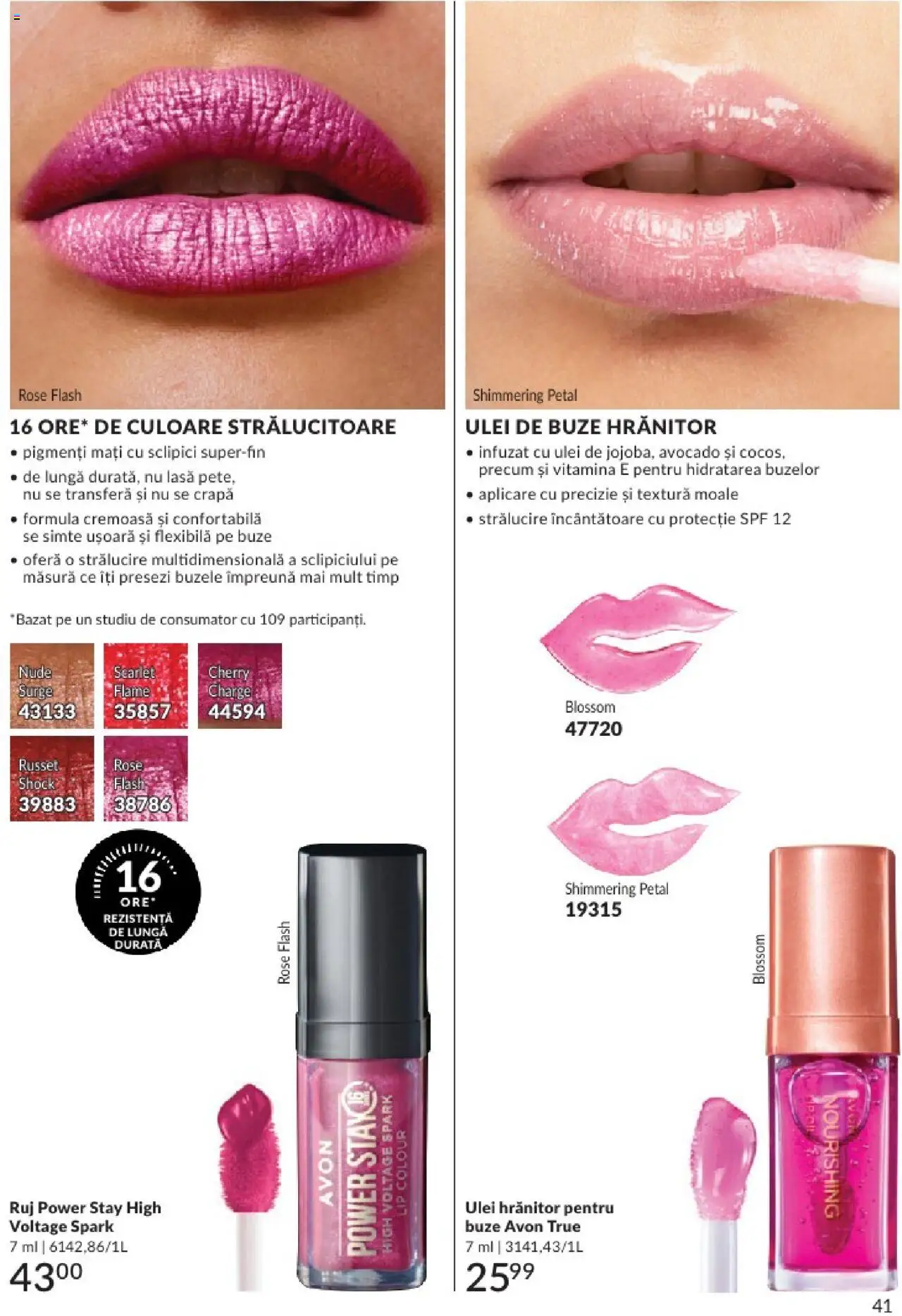 Catalog Avon 1 - 31 Mai 2025 | Pagina 41 | Produse: Ruj, Ulei, Avocado