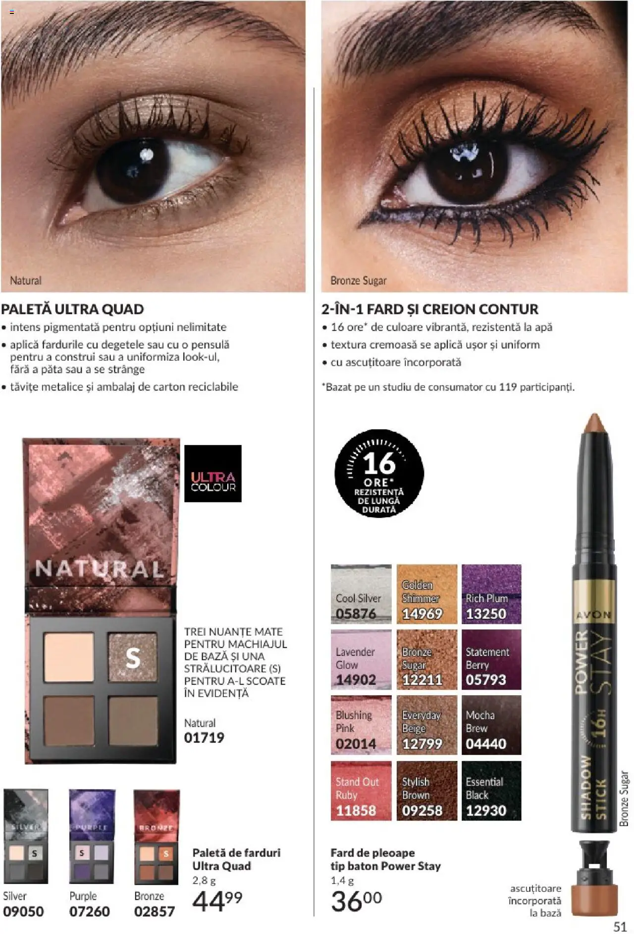 Catalog Avon 1 - 31 Mai 2025 | Pagina 51 | Produse: Ascuțitoare, Fard de pleoape, Apă