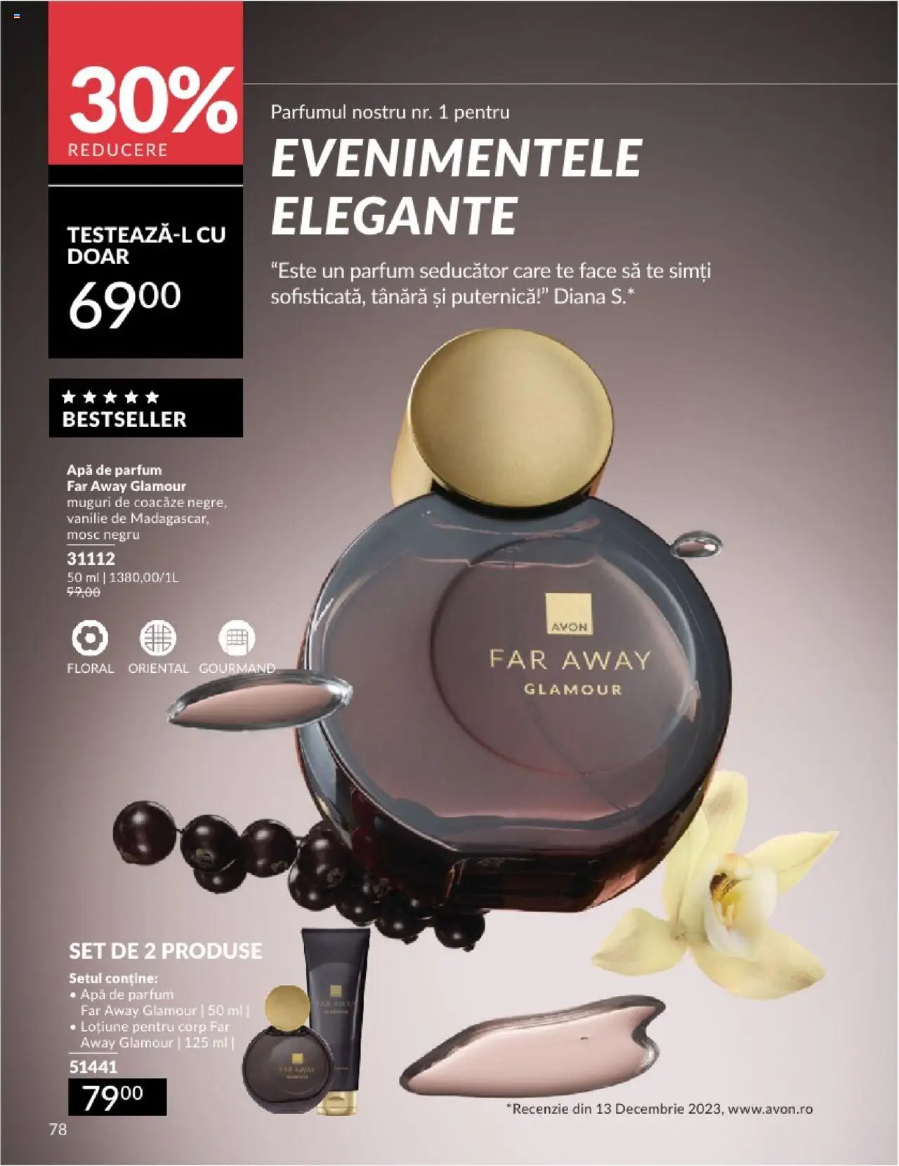 Catalog Avon 1 - 31 Mai 2025 | Pagina 78 | Produse: Apă de parfum, Parfum, Apă