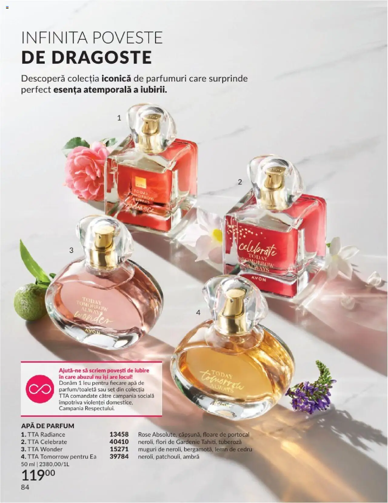 Catalog Avon 1 - 31 Mai 2025 | Pagina 84 | Produse: Apă de parfum, Parfum, Apă