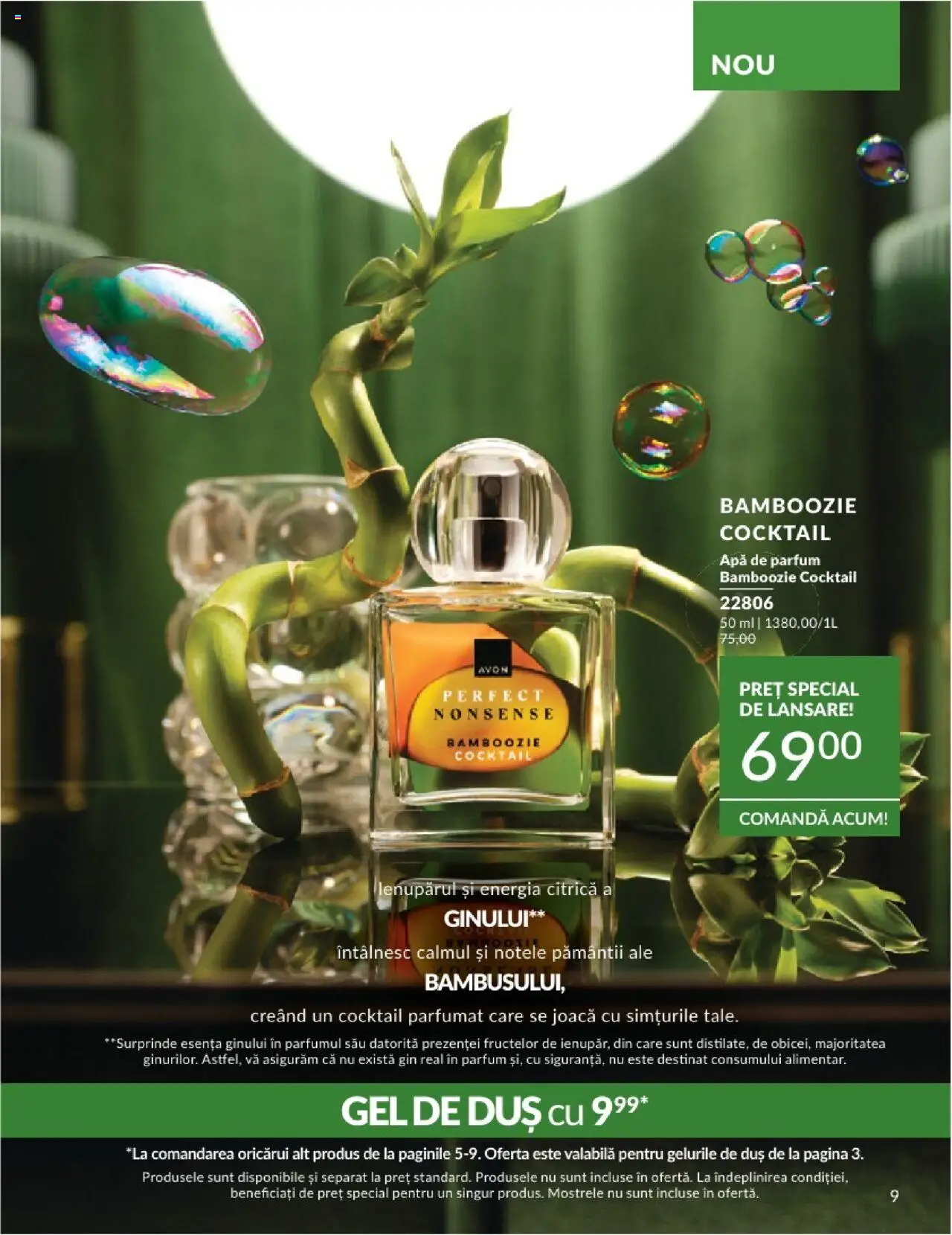 Catalog Avon 1 - 31 Mai 2025 | Pagina 9 | Produse: Parfum, Gel de duș, Cocktail, Gin