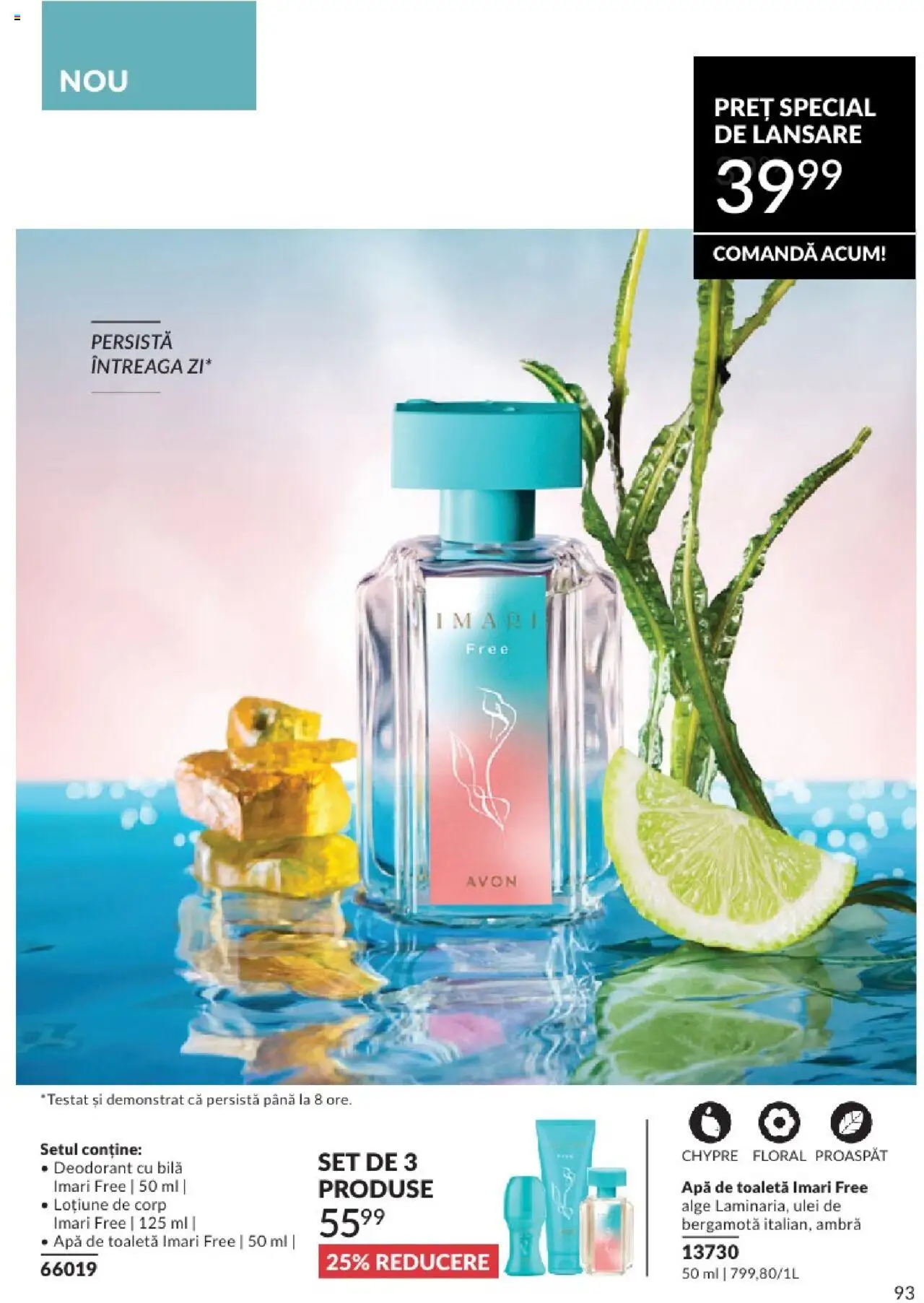 Catalog Avon 1 - 31 Mai 2025 | Pagina 93 | Produse: Toaletă, Apă de toaletă, Ulei, Deodorant