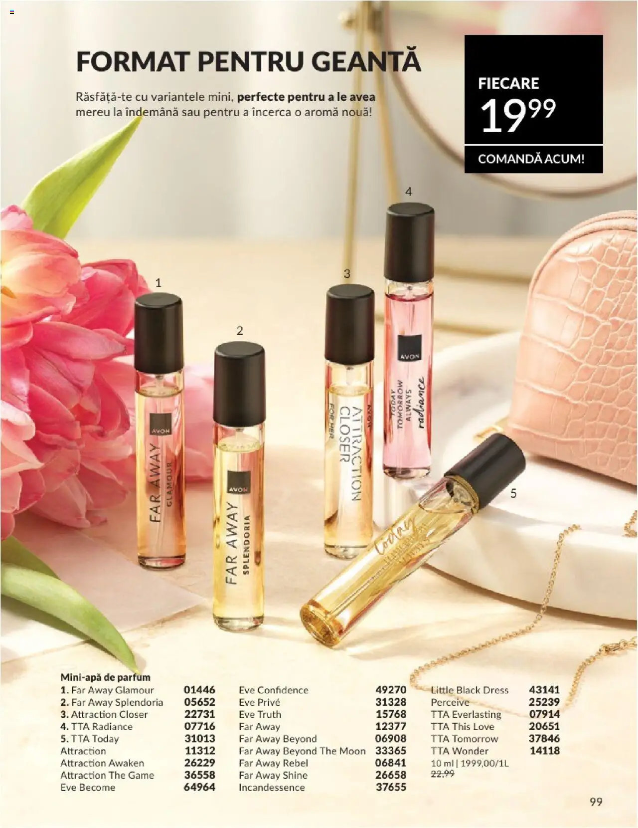Catalog Avon 1 - 31 Mai 2025 | Pagina 99 | Produse: Geantă, Parfum
