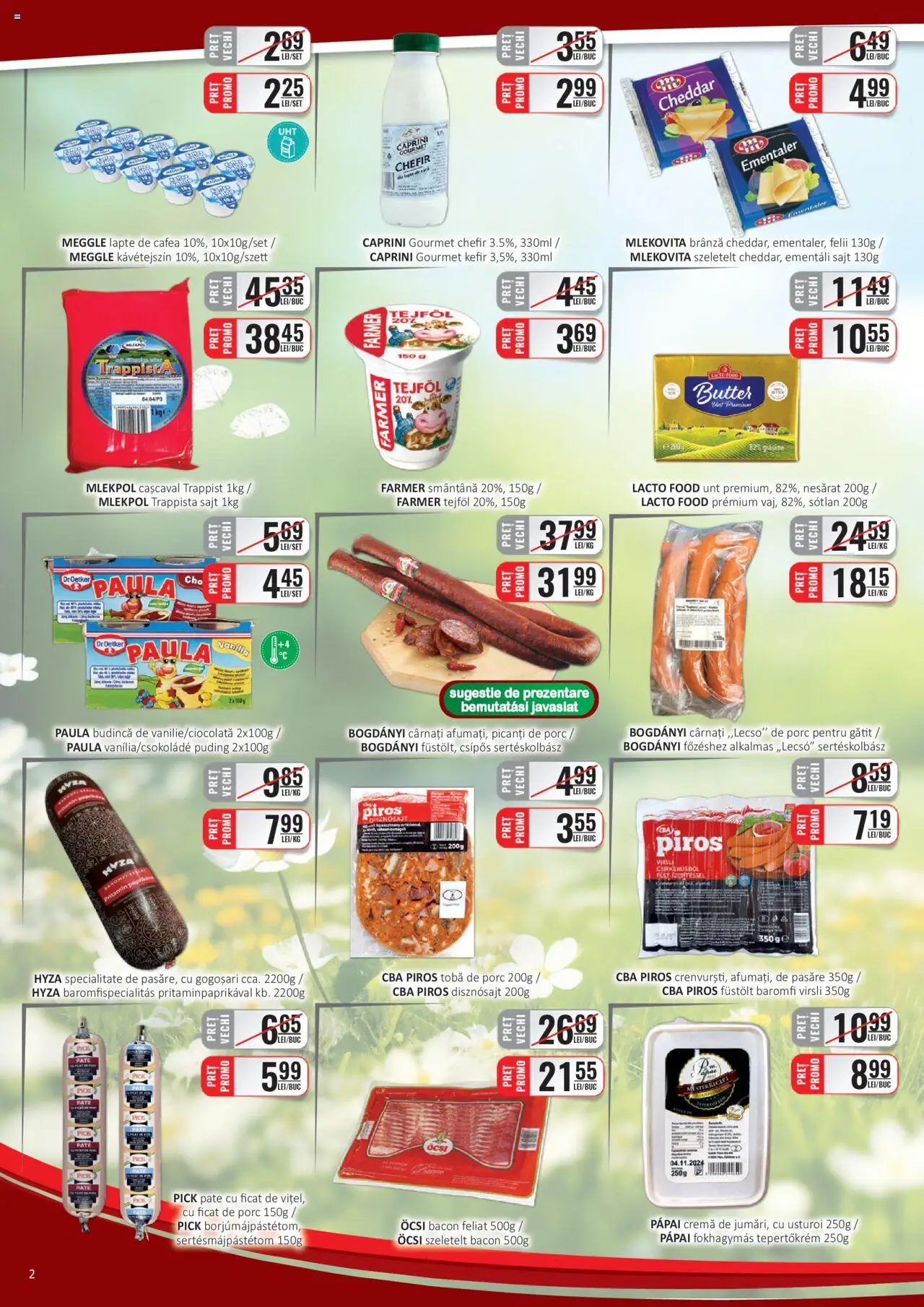 Catalog CBA 1 - 15 Mai 2025 | Pagina 2 | Produse: Pate, Unt, Kefir, Usturoi