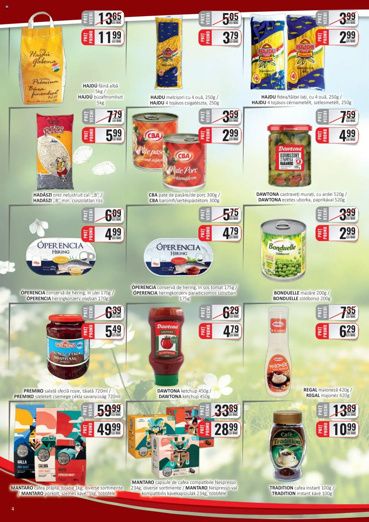 Catalog CBA 1 - 15 Mai 2025 | Pagina 4 | Produse: Ulei, Făină, Castraveți, Salată