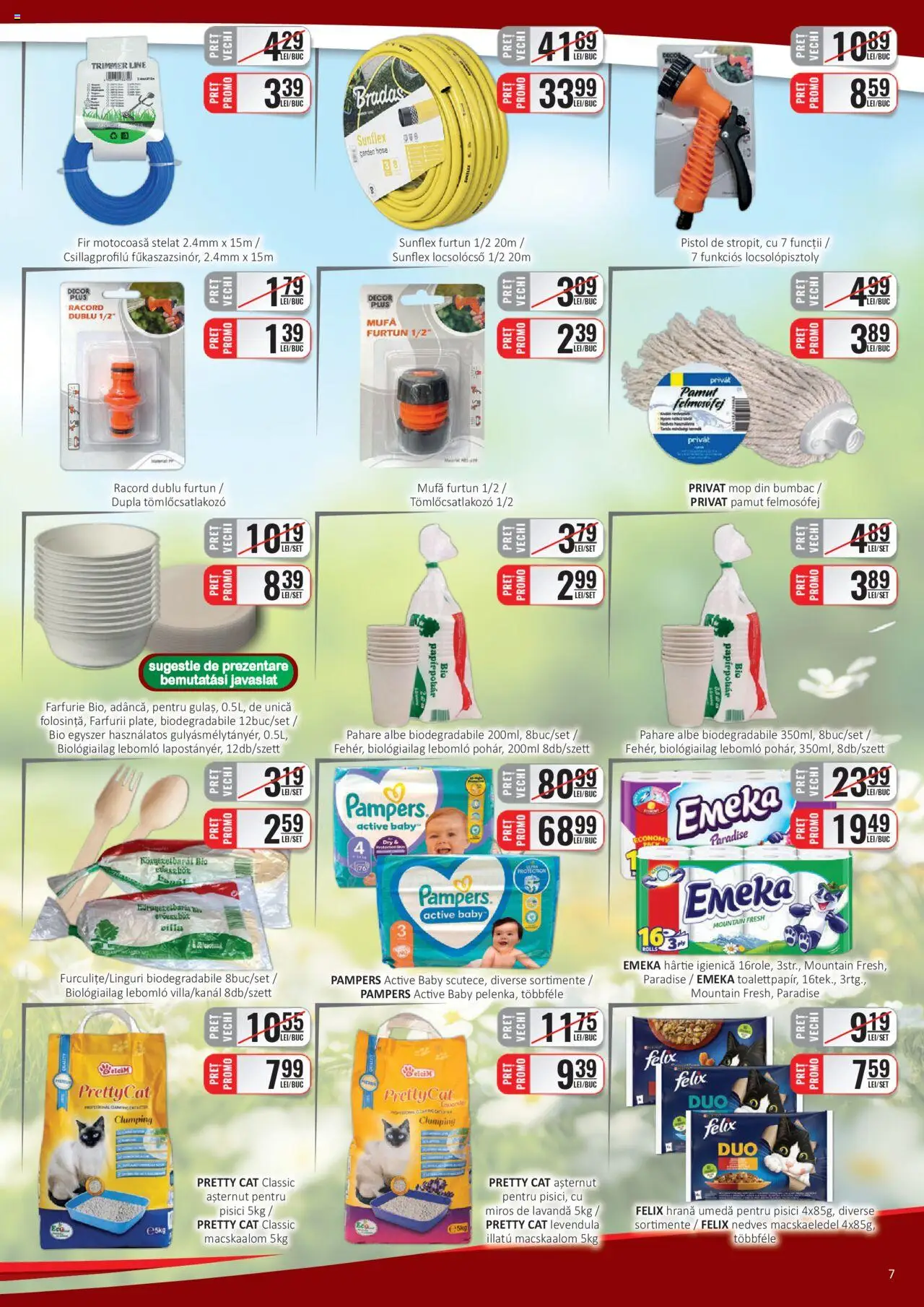 Catalog CBA 1 - 15 Mai 2025 | Pagina 7 | Produse: Trimmer, Şerit ödül, Mop, Farfurie