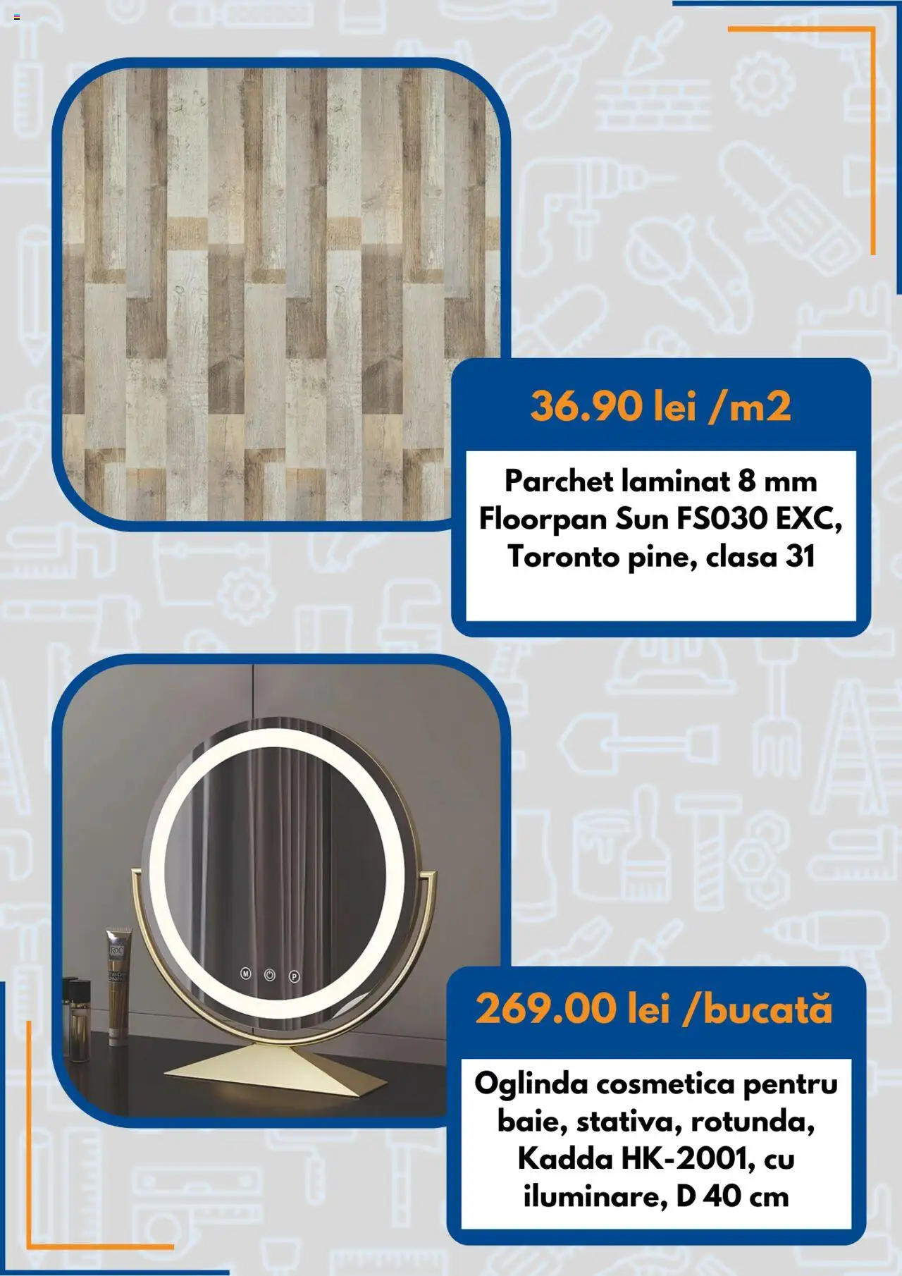 Catalog Dedeman 1 - 31 Mai 2025 | Pagina 7 | Produse: Parchet, Oglindă