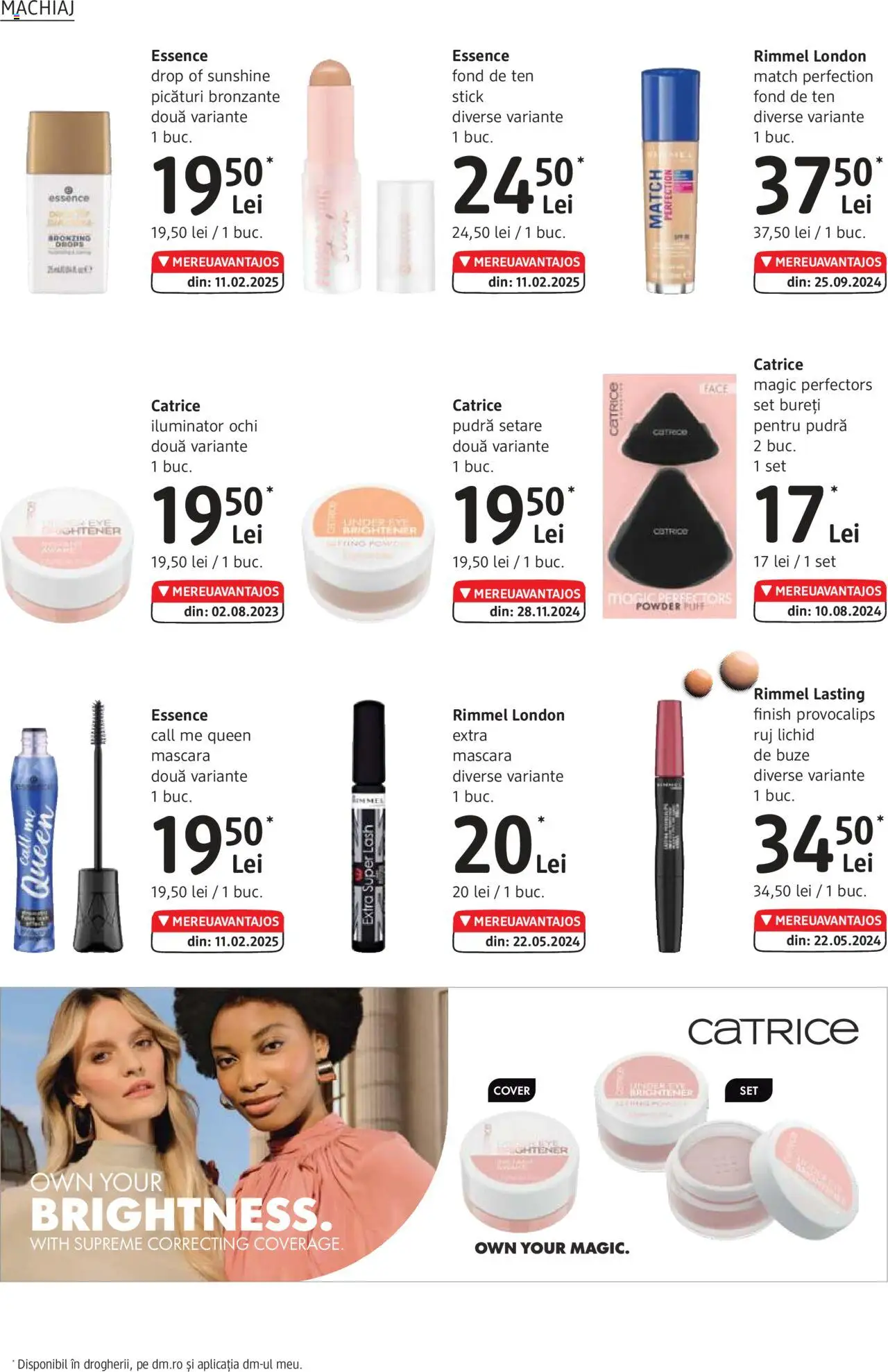 Catalog DM Drogerie Markt 1 Mai - 3 Iunie 2025 | Pagina 12 | Produse: Machiaj, Pudră, Mascara, Ruj