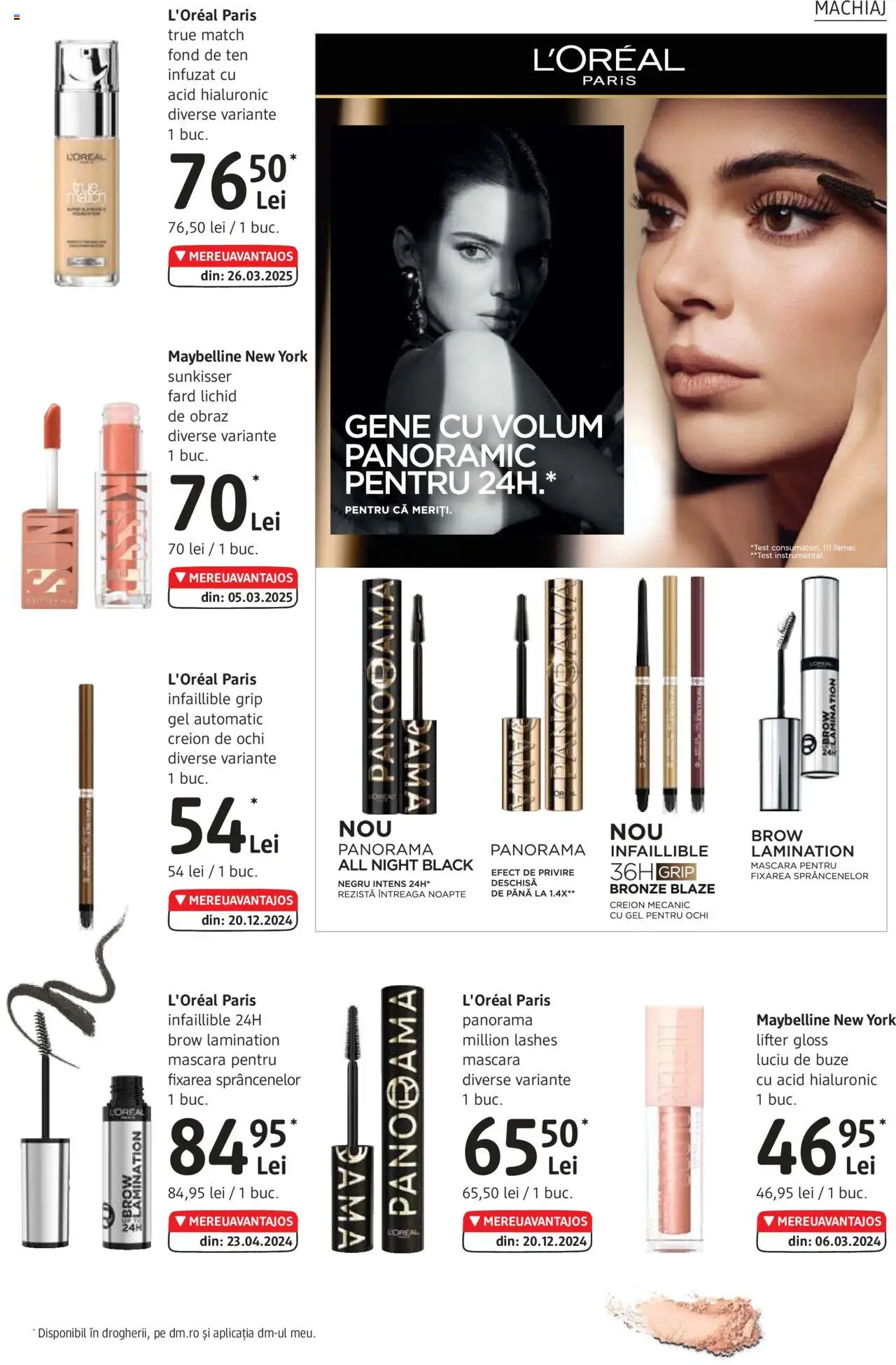 Catalog DM Drogerie Markt 1 Mai - 3 Iunie 2025 | Pagina 13 | Produse: Machiaj, Mascara, Creion de ochi, Luciu de buze