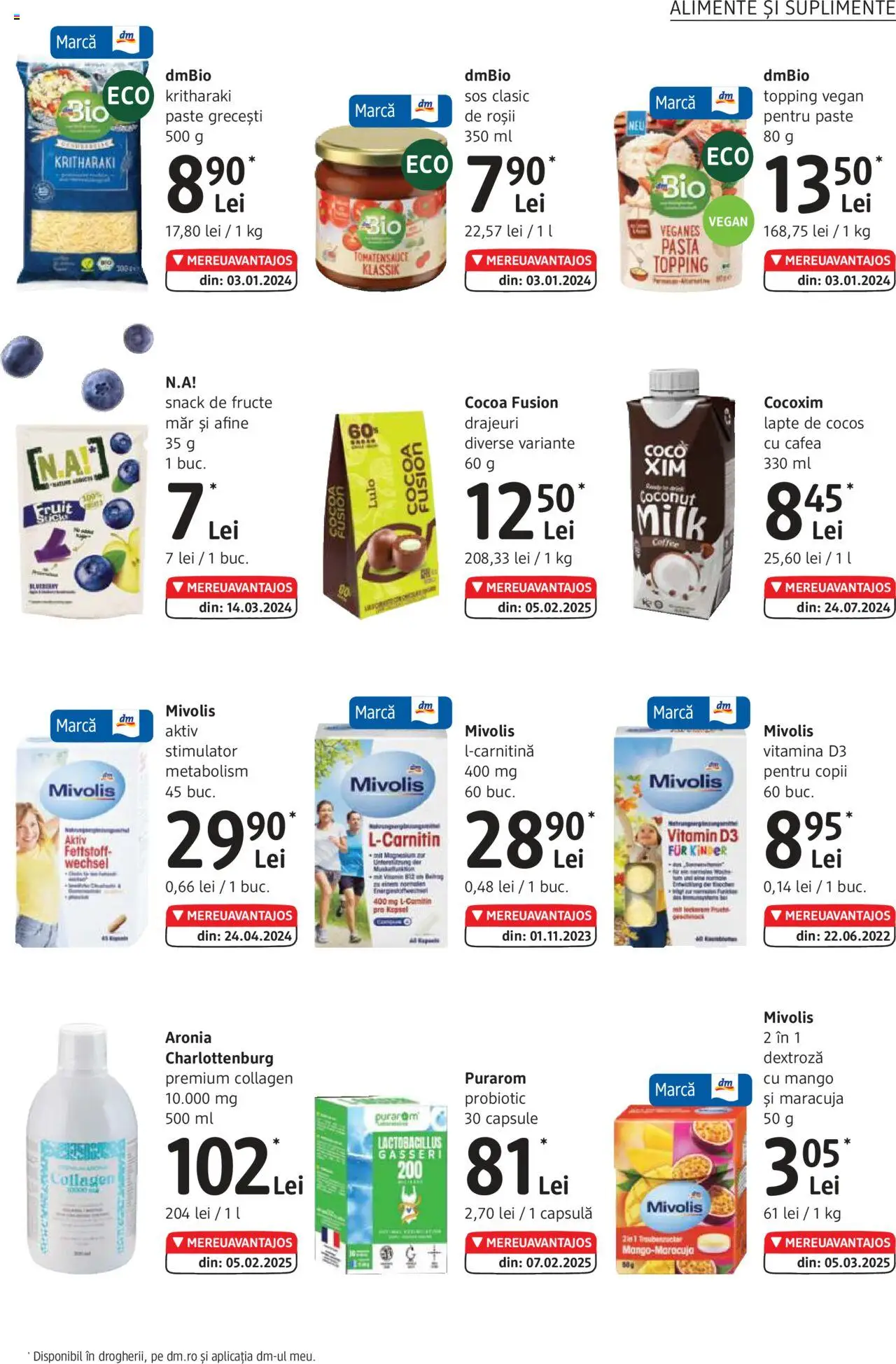 Catalog DM Drogerie Markt 1 Mai - 3 Iunie 2025 | Pagina 19 | Produse: Lapte, Cafea, Roșii, Sos