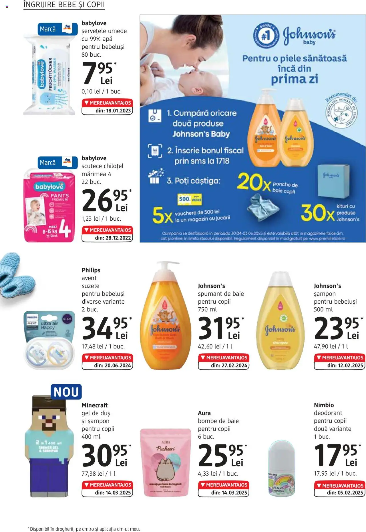 Catalog DM Drogerie Markt 1 Mai - 3 Iunie 2025 | Pagina 20 | Produse: Enginar, Șampon, Deodorant, Spumant de baie