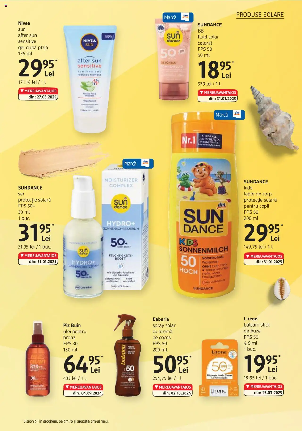 Catalog DM Drogerie Markt 1 Mai - 3 Iunie 2025 | Pagina 5 | Produse: Balsam, Lapte, Protecție solară, Lapte de corp