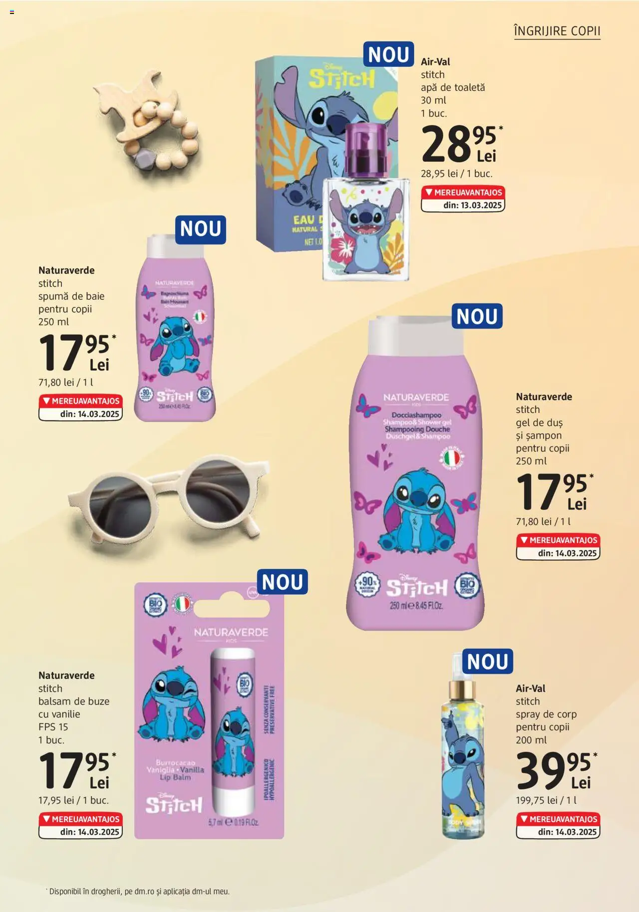Catalog DM Drogerie Markt 1 Mai - 3 Iunie 2025 | Pagina 7 | Produse: Apă de toaletă, Balsam, Spumă de baie, Apă