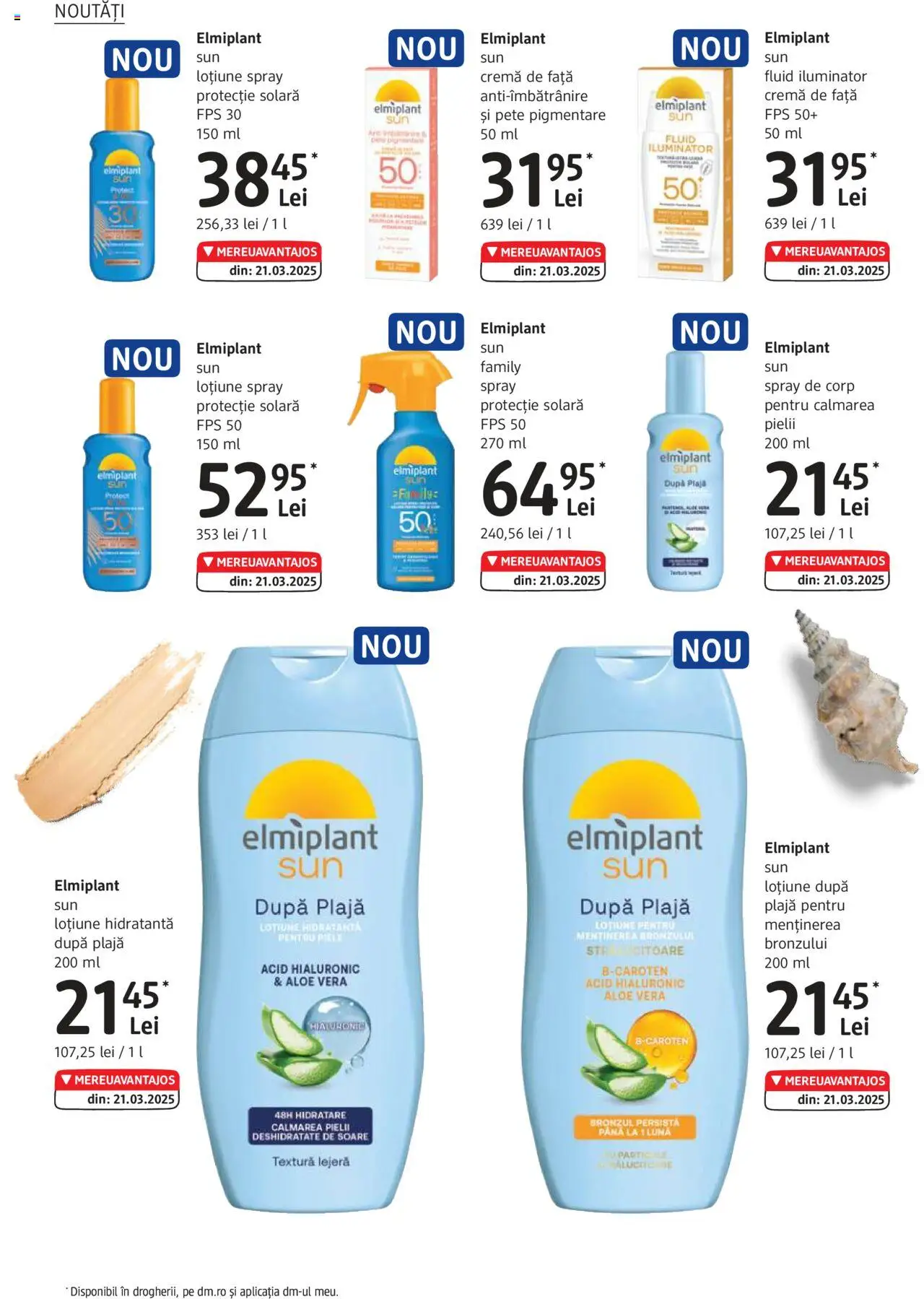 Catalog DM Drogerie Markt 1 Mai - 3 Iunie 2025 | Pagina 8 | Produse: Aloe vera, Iluminator, Cremă, Protecție solară